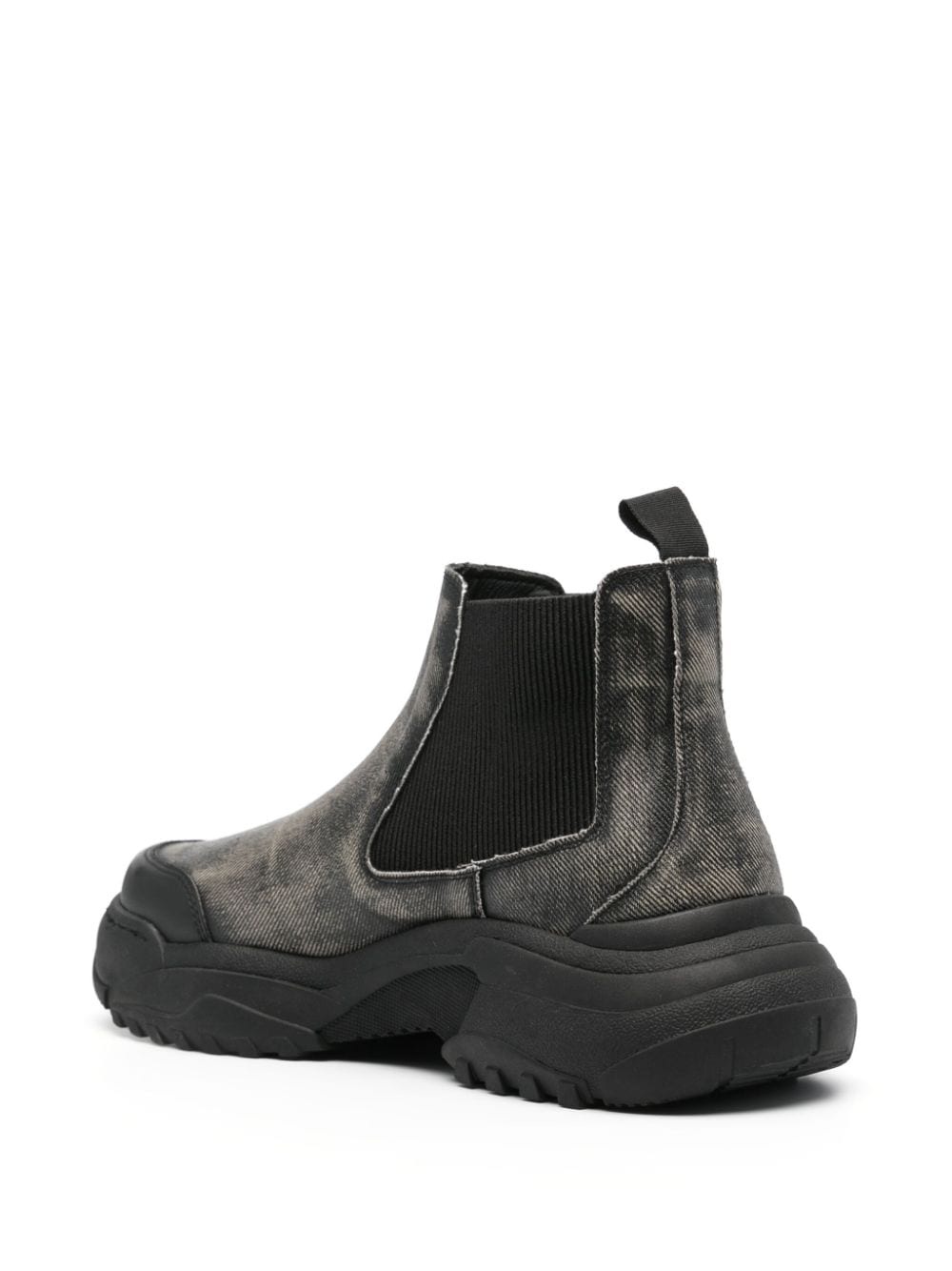 stonewashed chelsea boots - 3
