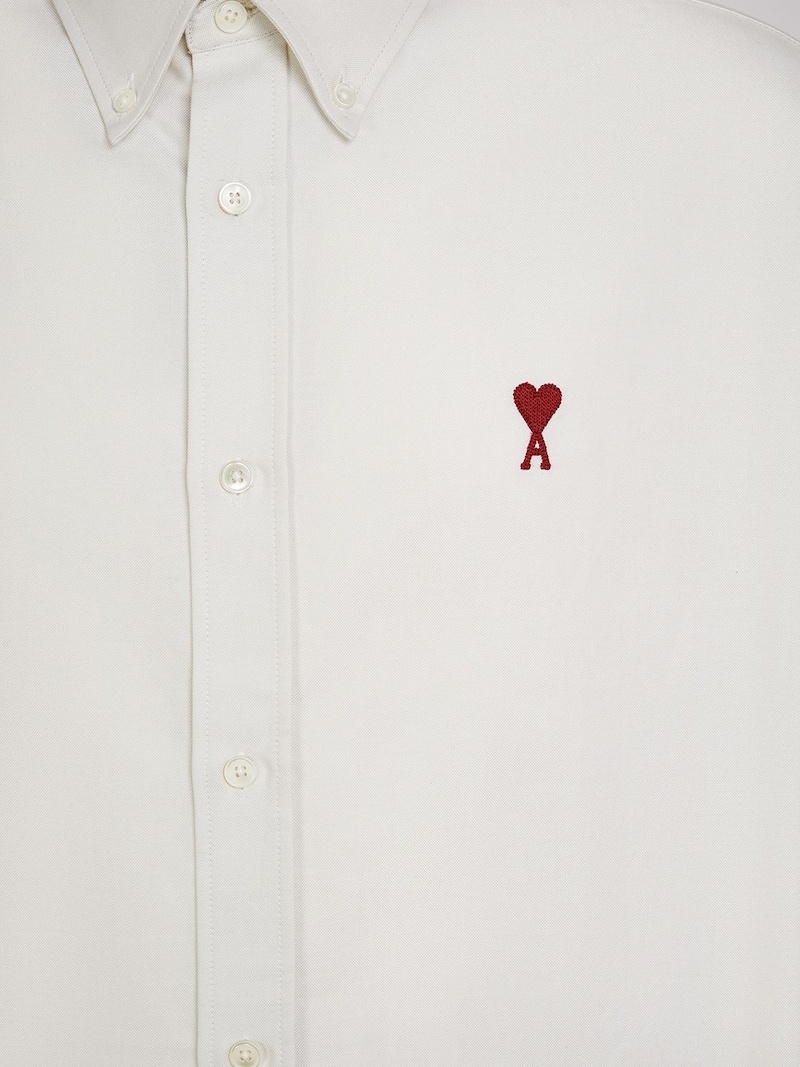Boxy cotton Oxford shirt - 2