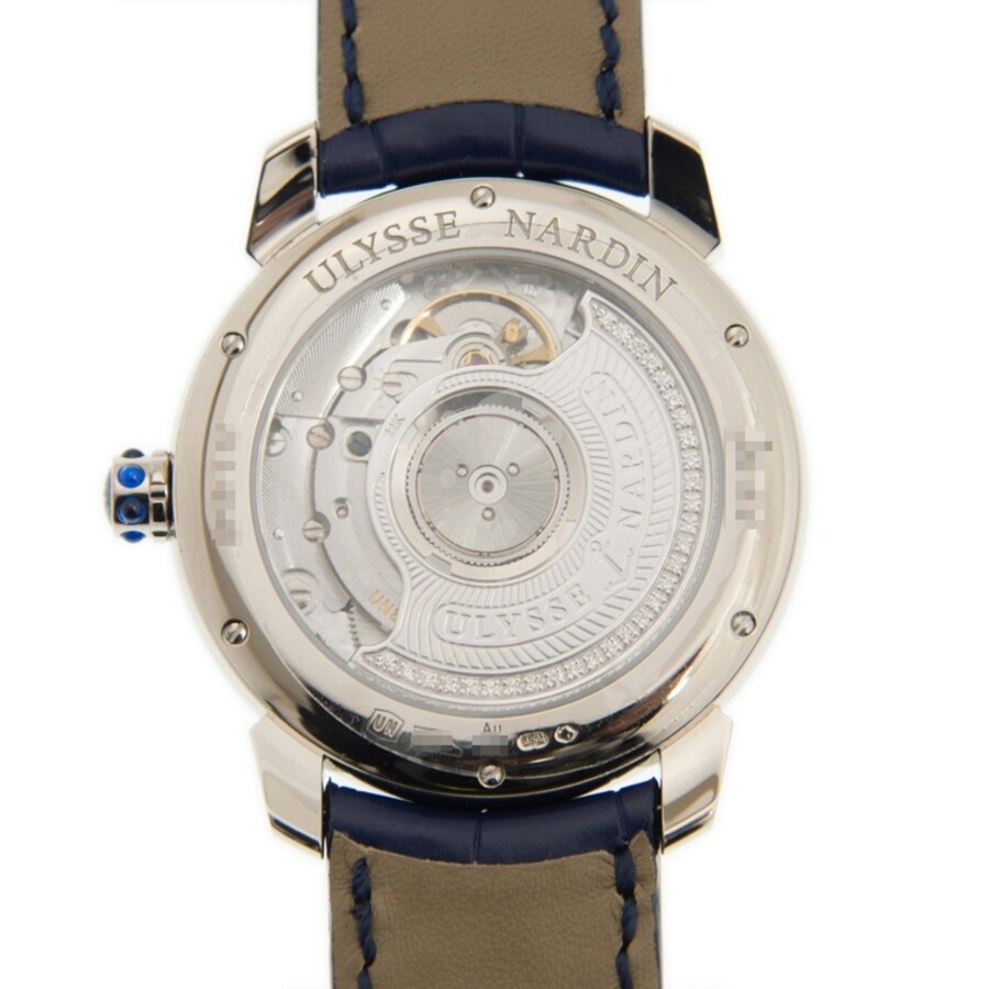 Ulysse Nardin Classico Lady Automatic Diamond Blue Dial Ladies Watch 8150-112-PB - 4