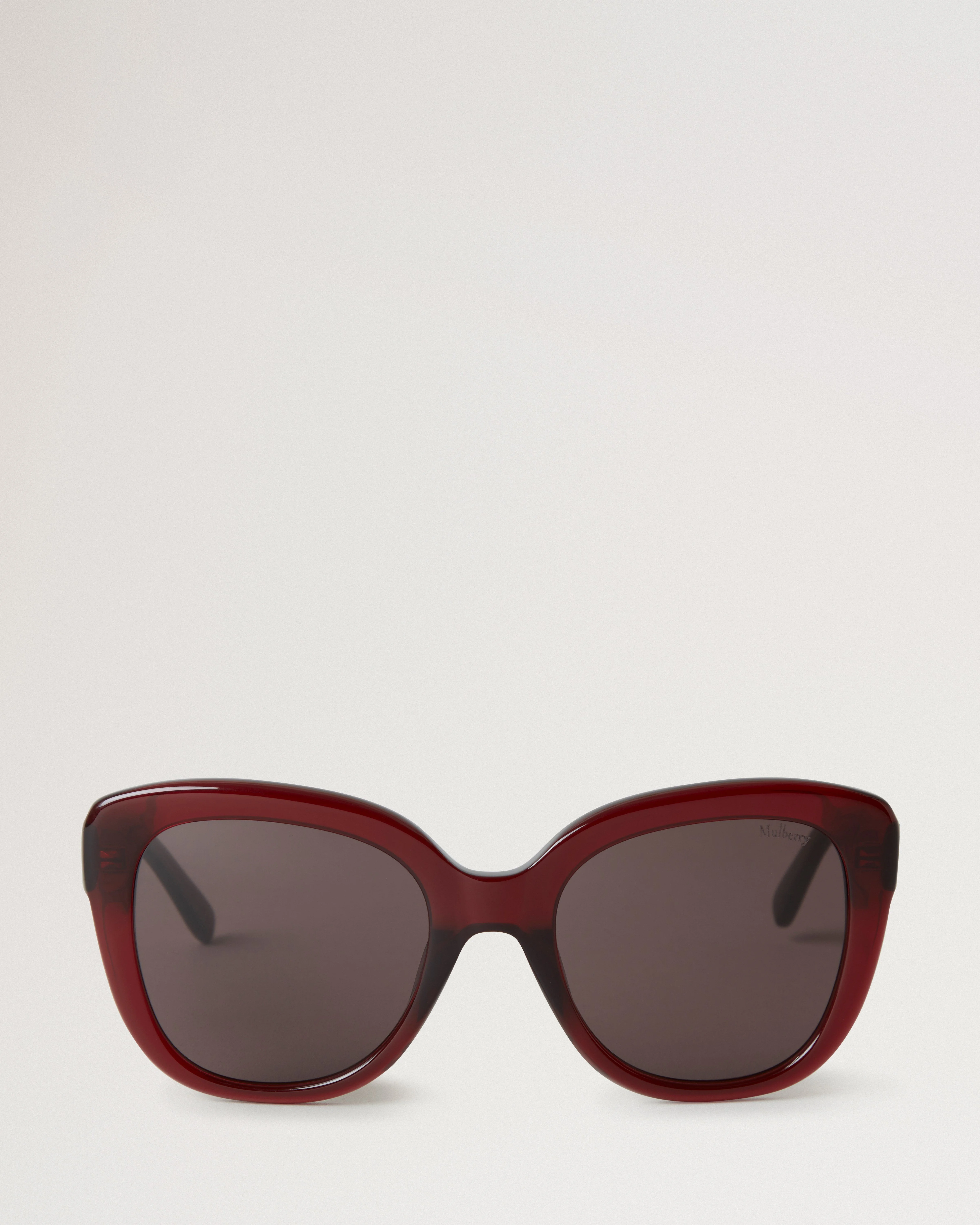 Poppy Sunglasses
Black Cherry Bio Acetate & Bio Nylon - 1