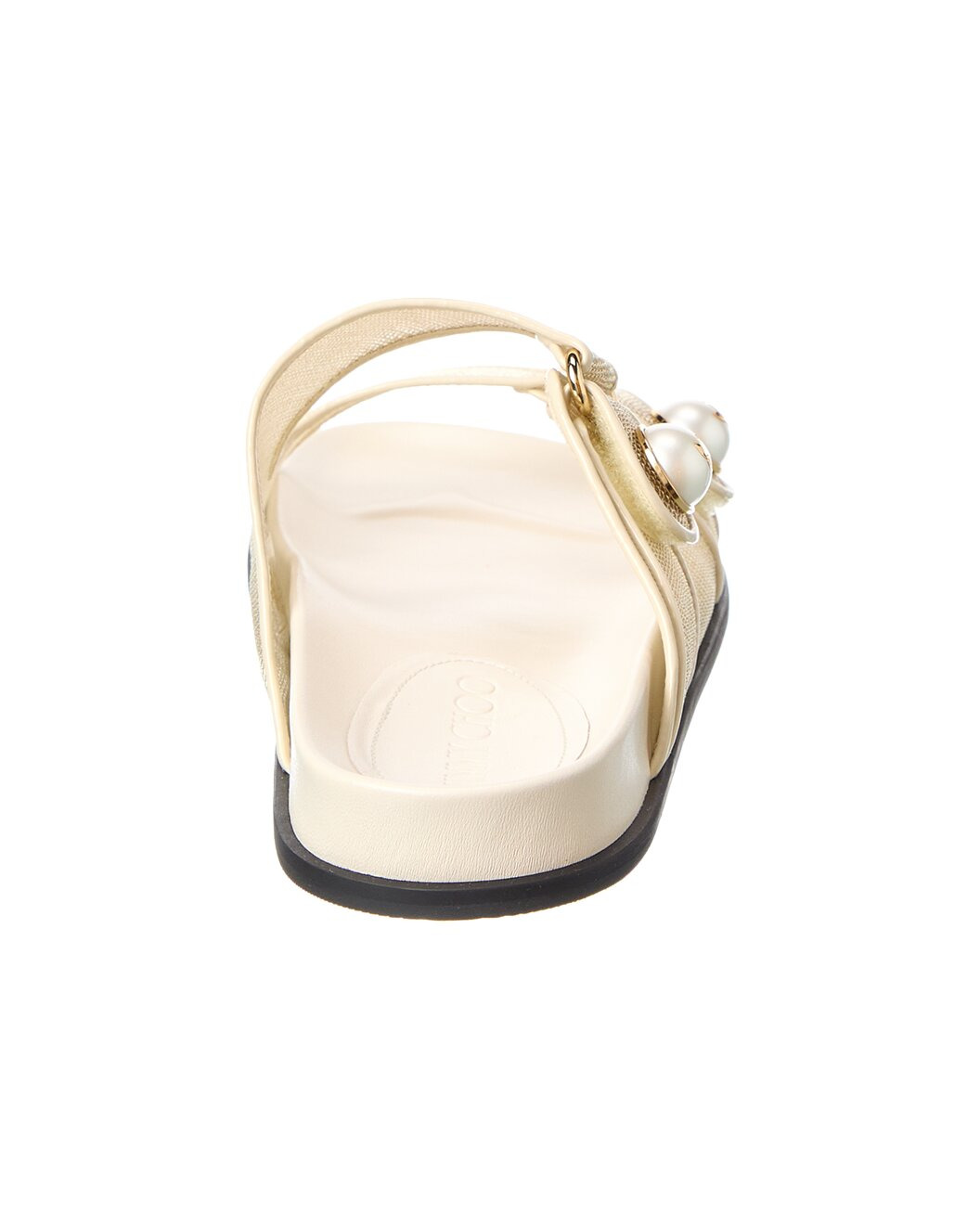 Jimmy Choo Fayence Mesh & Leather Sandal - 3