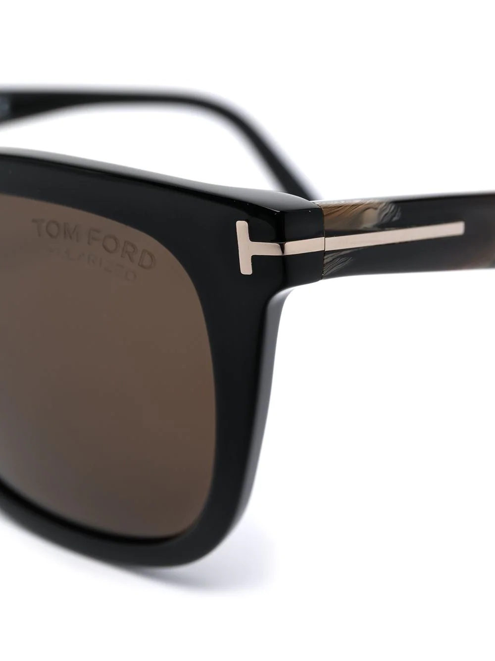 square-frame tinted sunglasses - 3