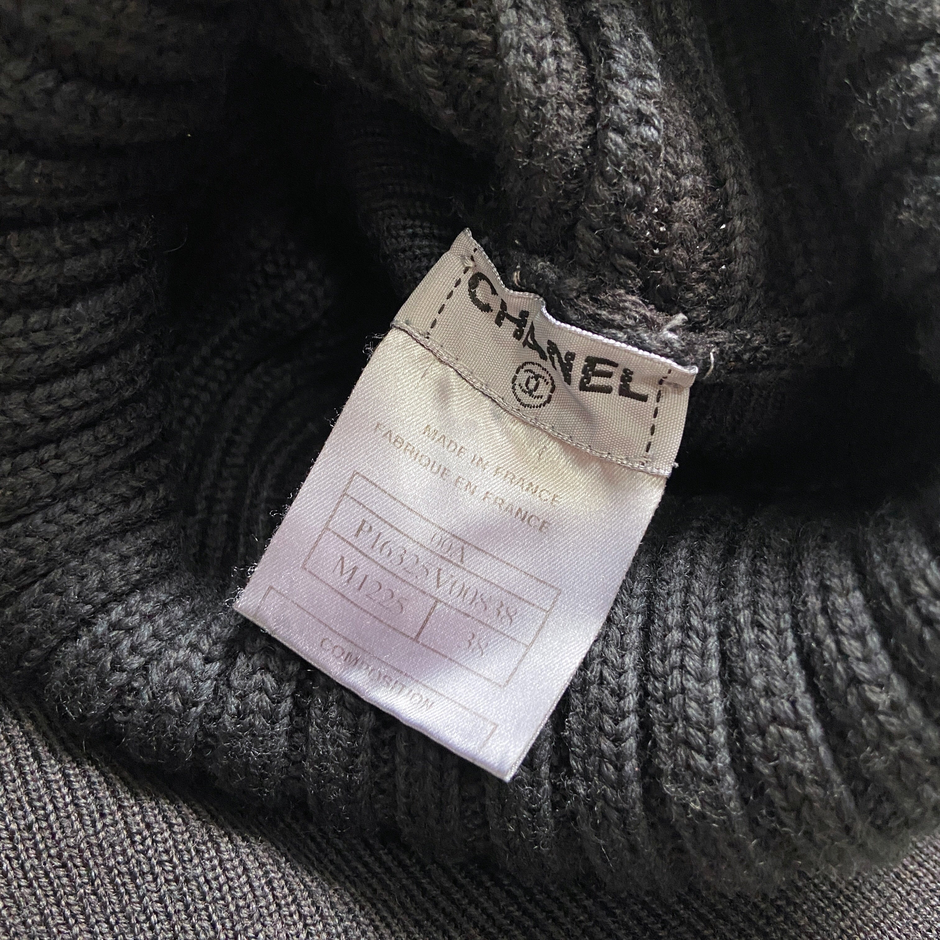 Chanel fall 2000 karl padded knit cropped sweater 38 - 8