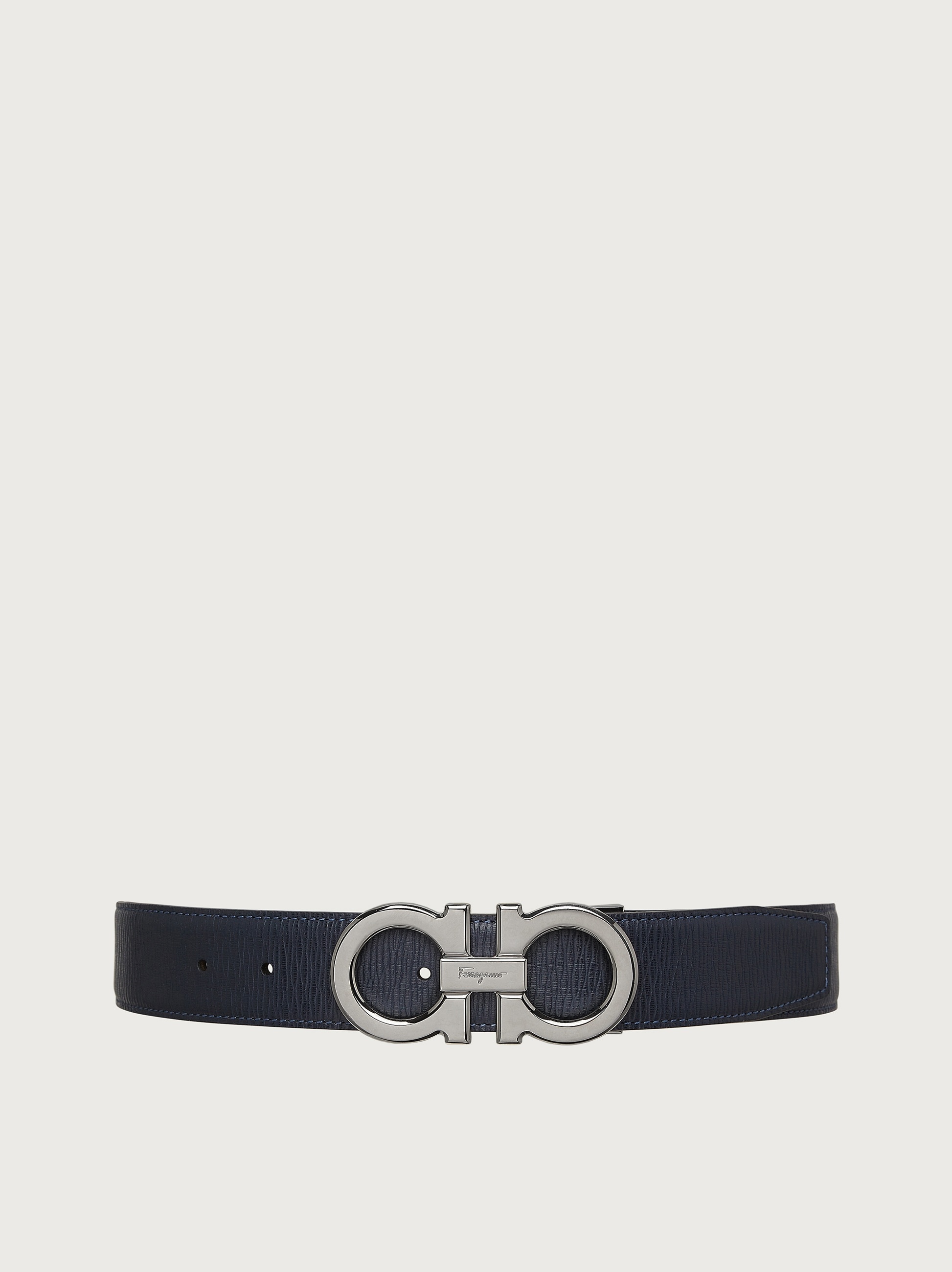 FERRAGAMO Reversible and adjustable Gancini belt | REVERSIBLE