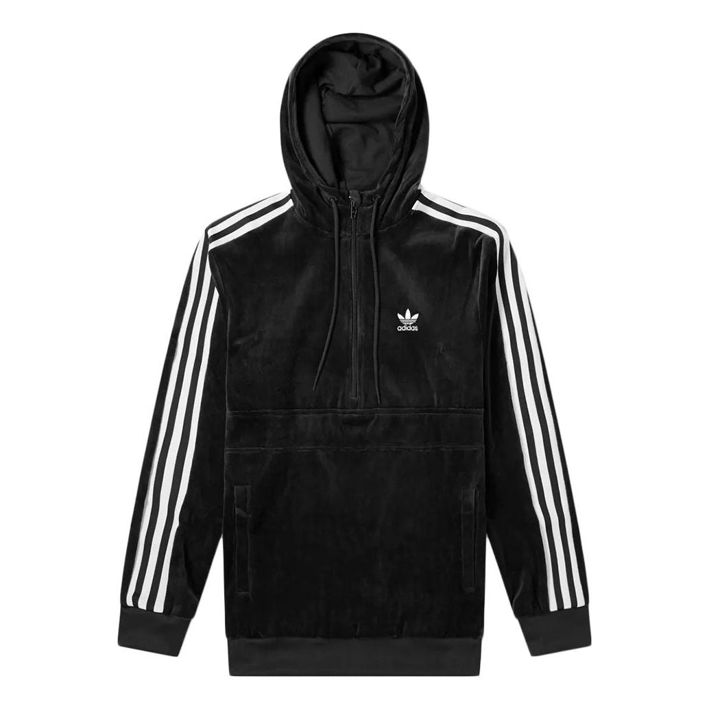 adidas originals Cozy Halfzip Track Sweaters Black DX3625 - 1