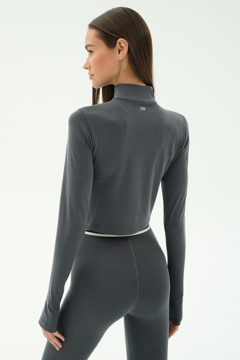 Stevie Active Rib Half Zip 4