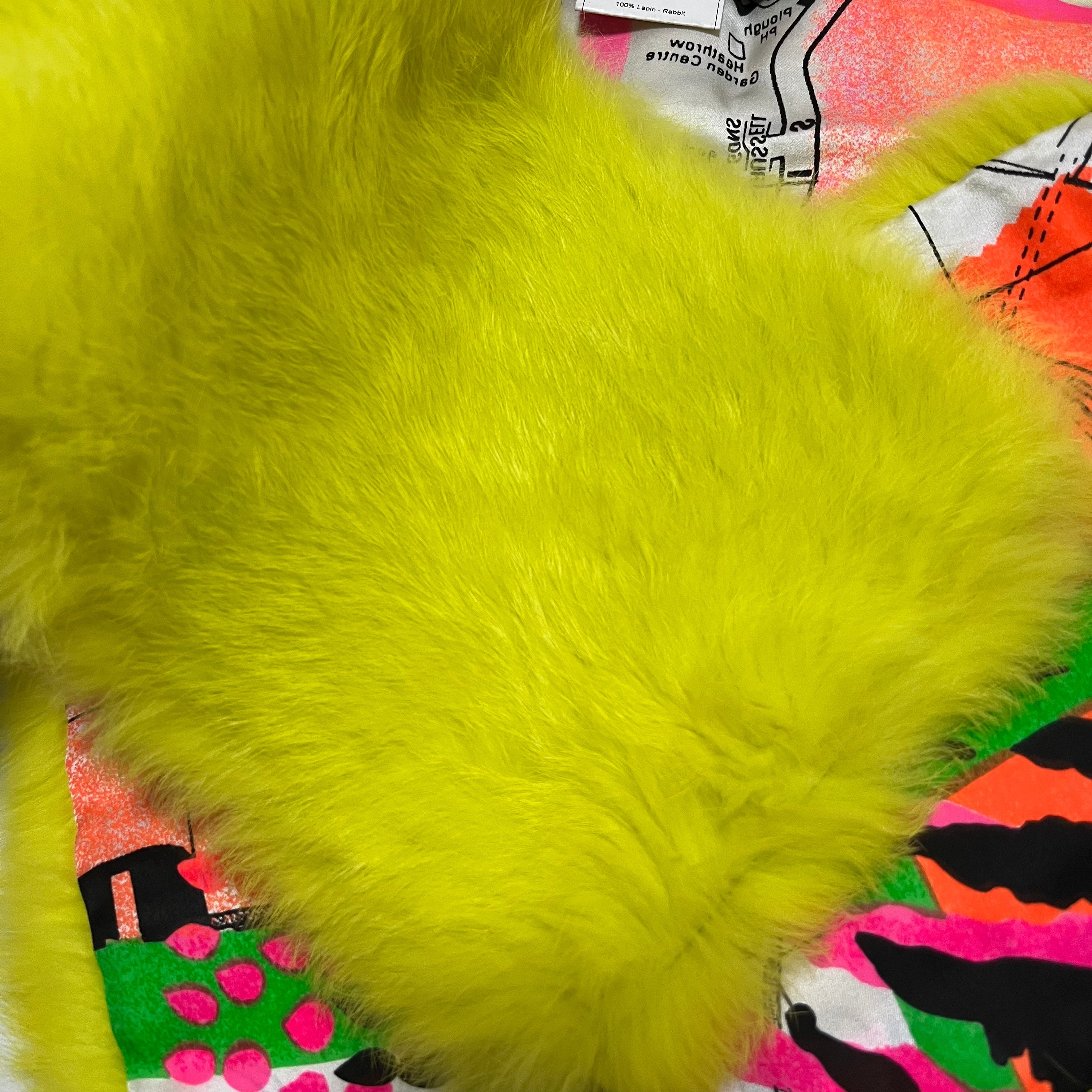 CHRISTIAN DIOR Fall Winter 2001 Print Detail Fur Scarf - 3