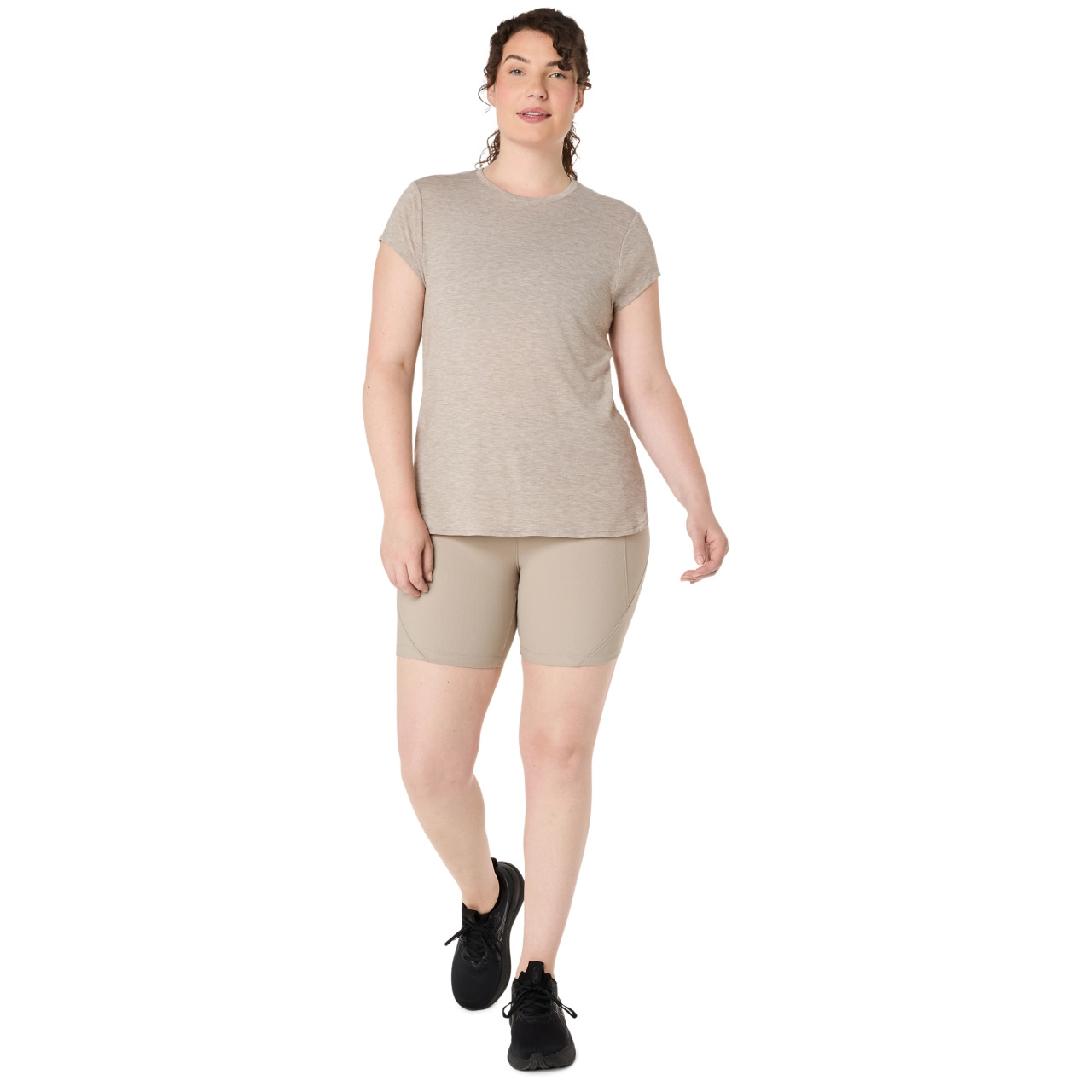 WOMEN'S HEATHER CREWNECK TOP - 5