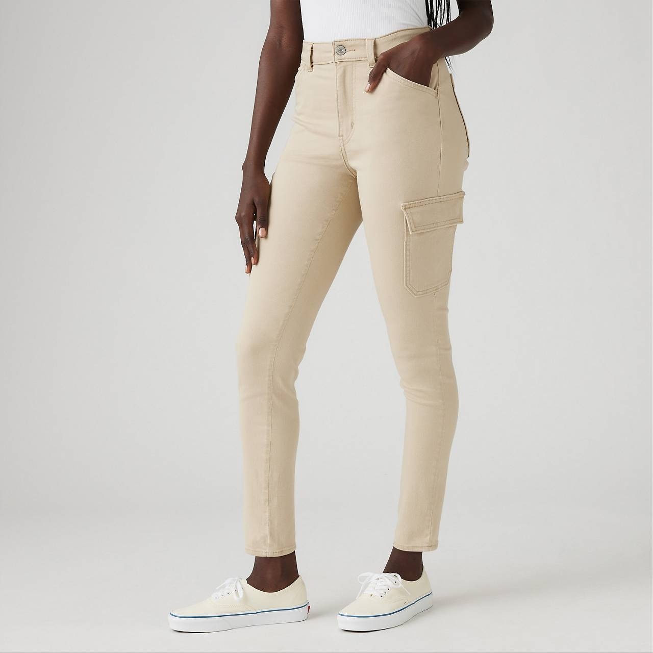 721 HIGH RISE SKINNY CARGO WOMEN'S JEANS - 6