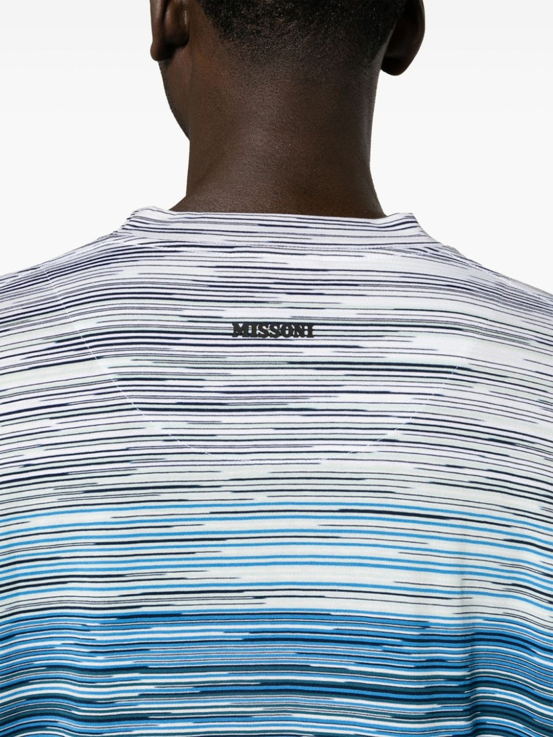striped cotton T-shirt 5