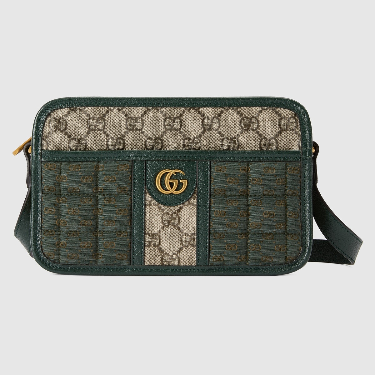 Mini GG canvas mini shoulder bag - 1