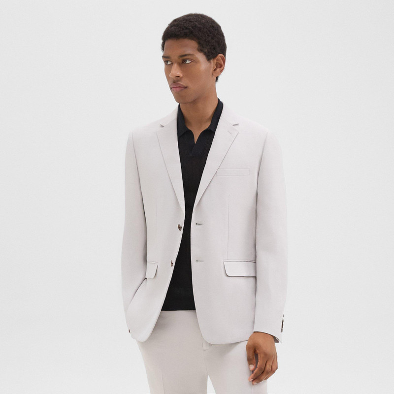 Morton Slim Blazer in Linen-Viscose 3