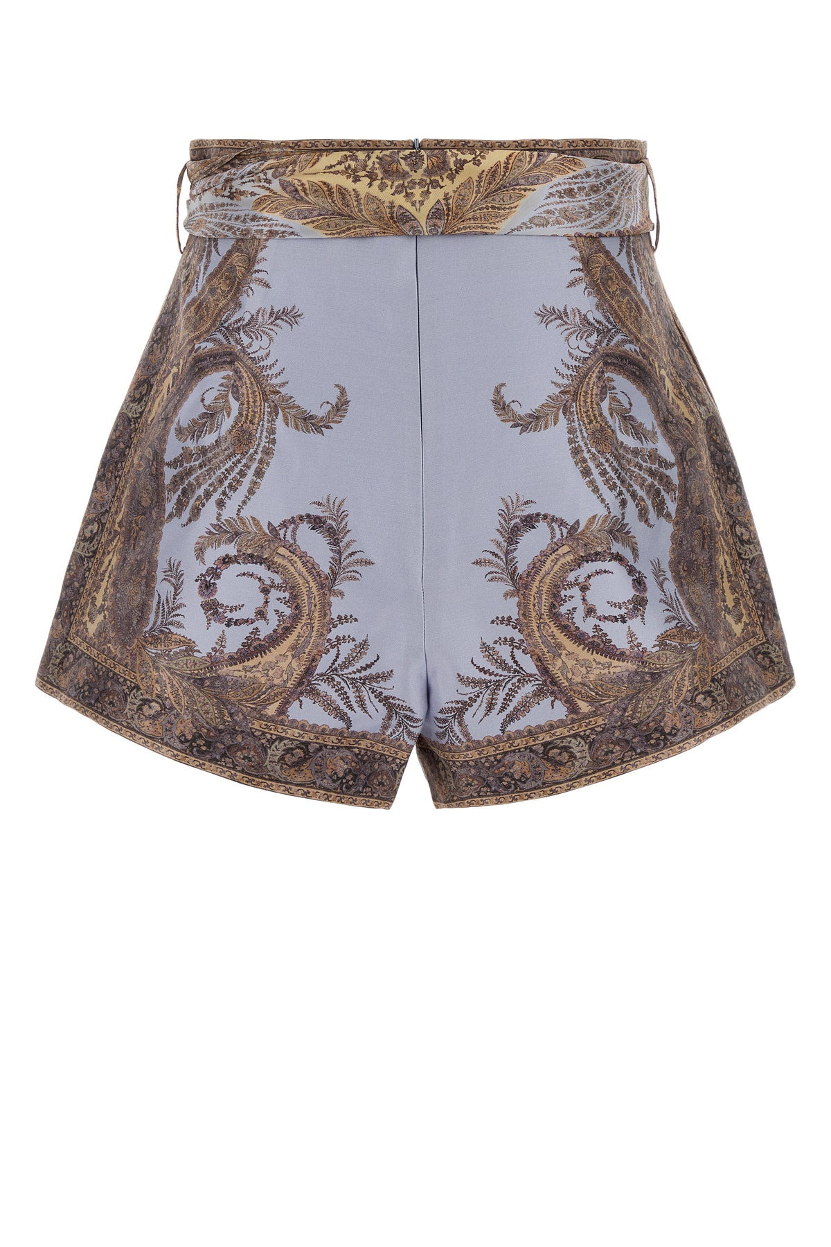 Printed silk blend Hypnotic shorts - 2