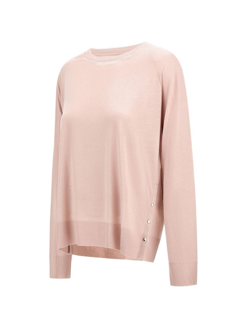 raglan-sleeve press-stud sweater 3