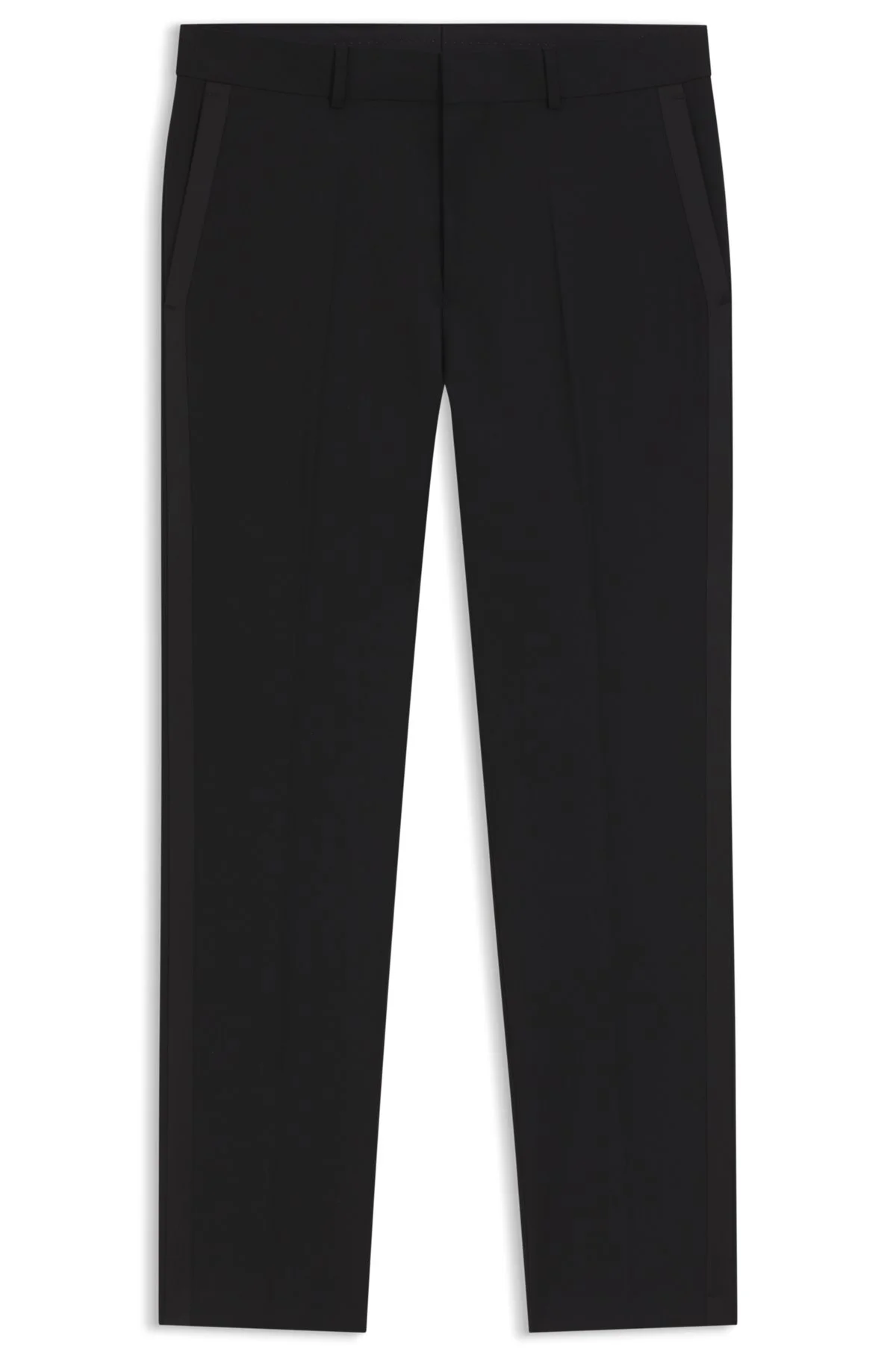EXTRA-SLIM-FIT TUXEDO PANTS IN A WOOL BLEND - 1