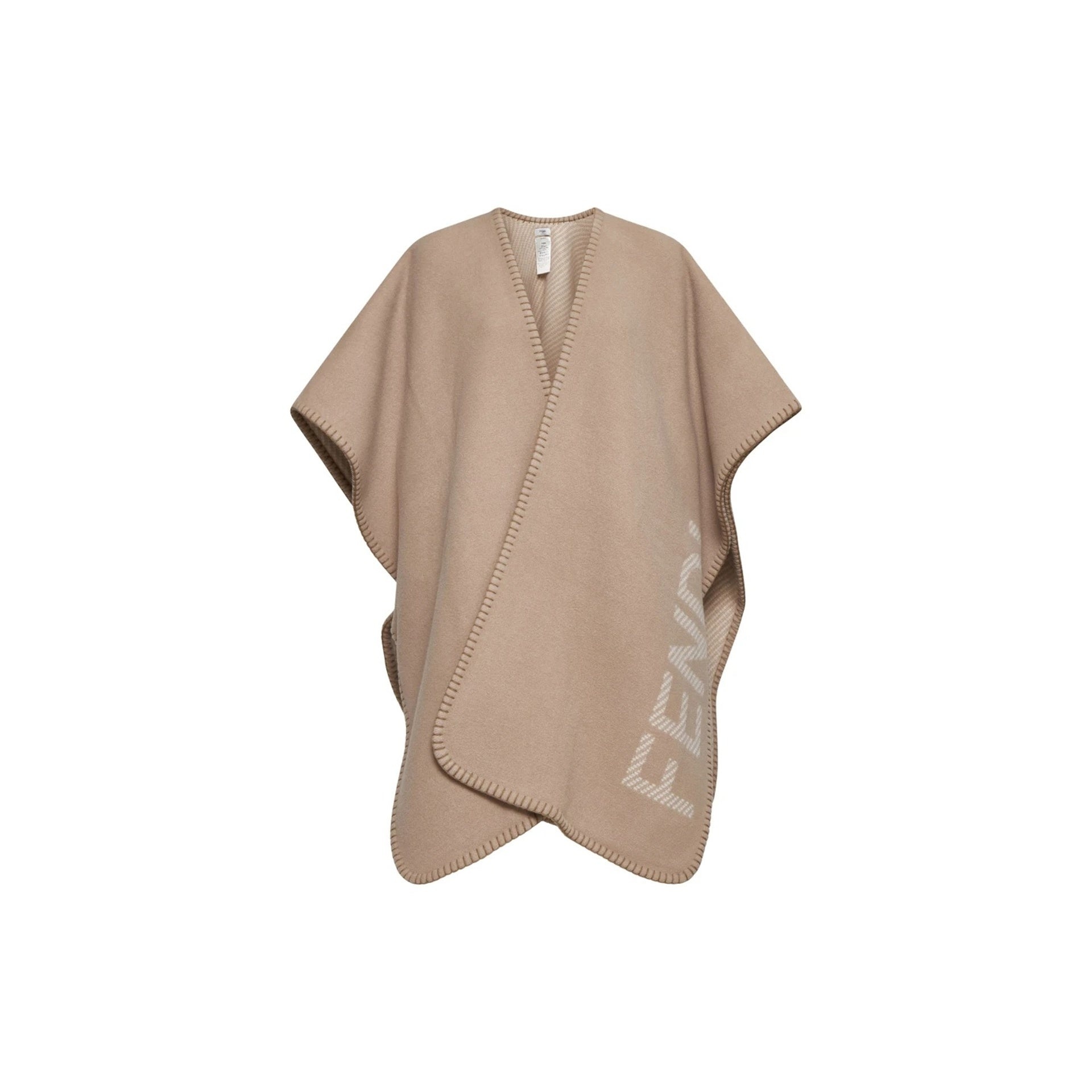 FENDI Fendi Wool And Cashmere Poncho Women | luosophy