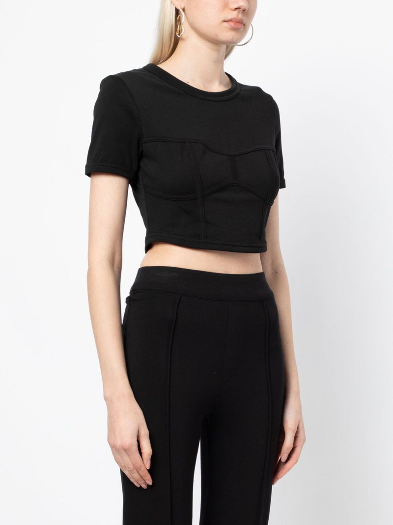 Wren round-neck cropped T-shirt 3