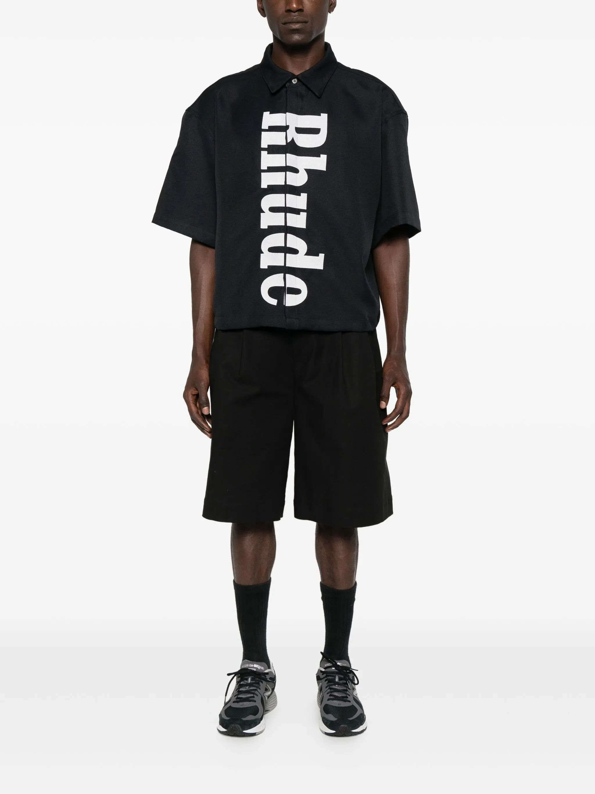 Rhude Logo-print Shirt - 5