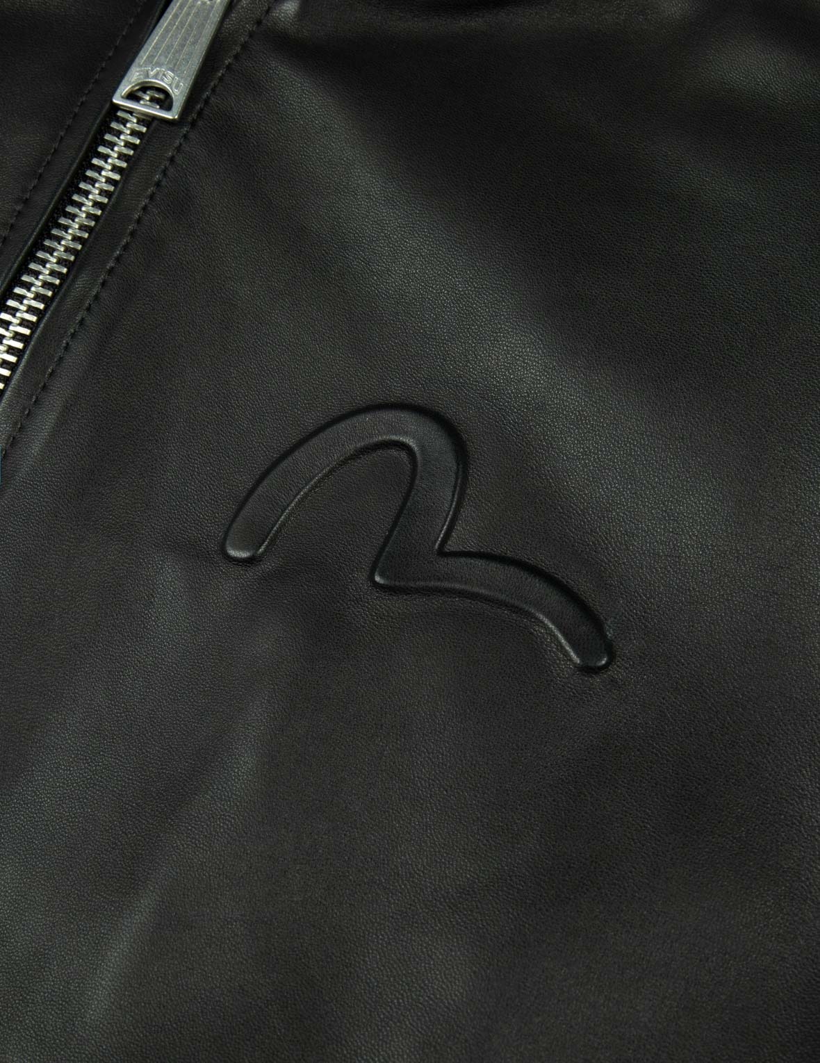 Logo Appliquéd Leather Bomber Jacket - 12