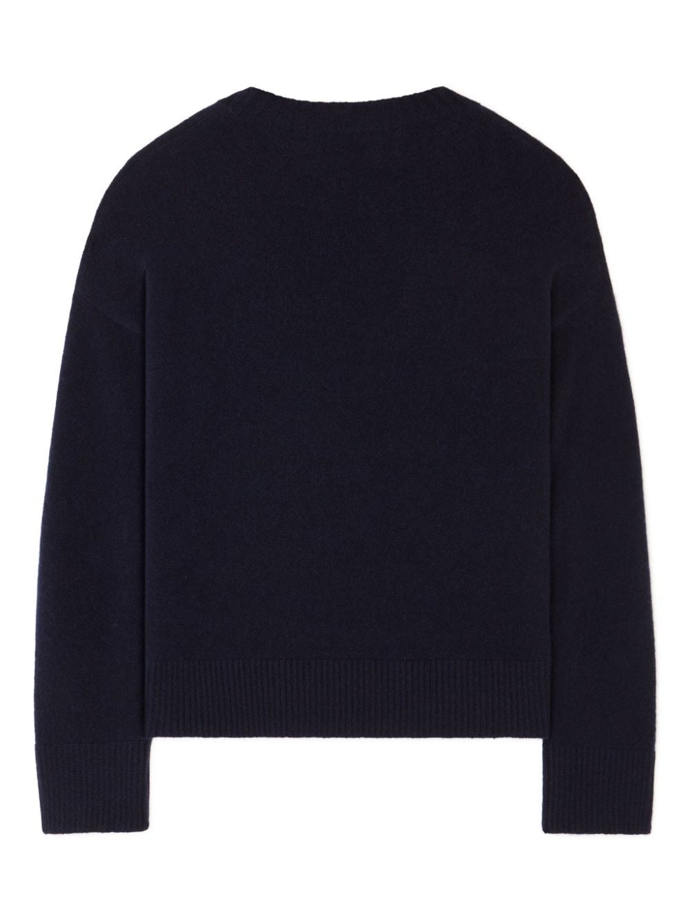 ribbed-edge cashmere-blend jumper - 6