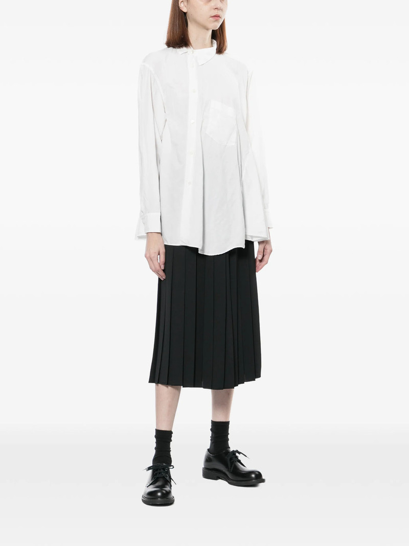 Comme Des Garçons Polyester Broad Garment Treated Shirt outlook