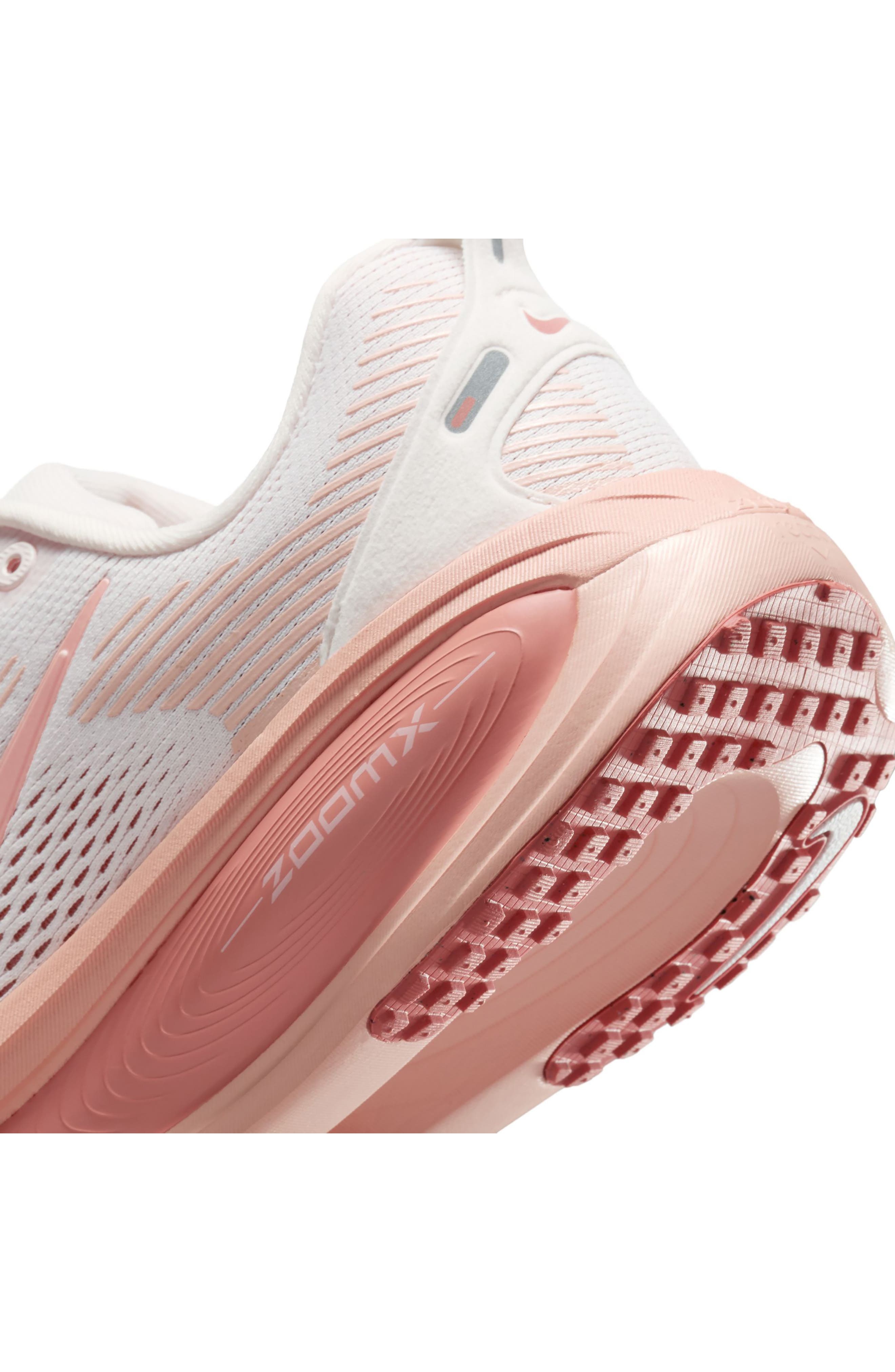 Nike Vomero 18 Running Shoe in Soft Pink/Madder Root at Nordstrom - 8