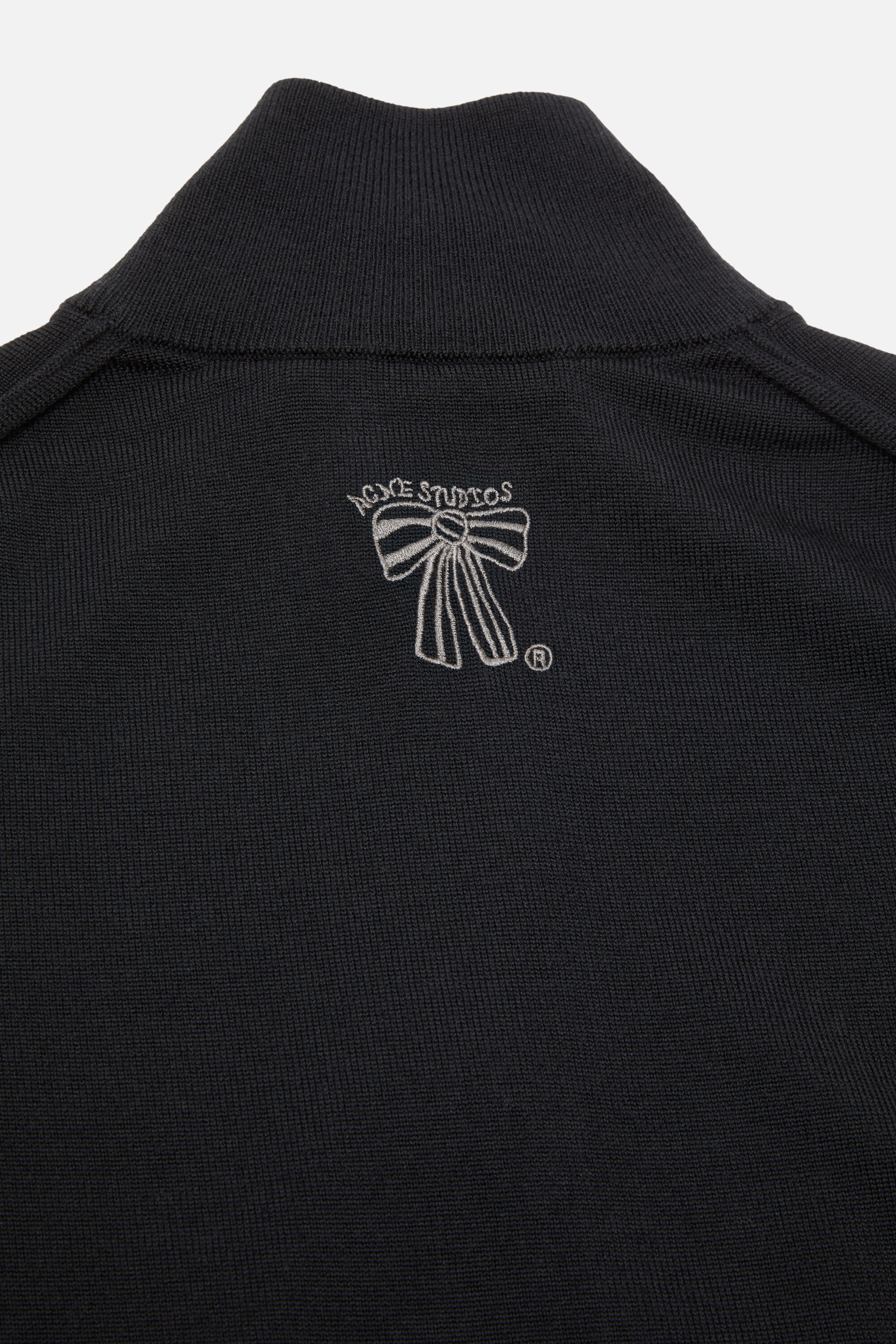 Zip up cardigan - Black - 5