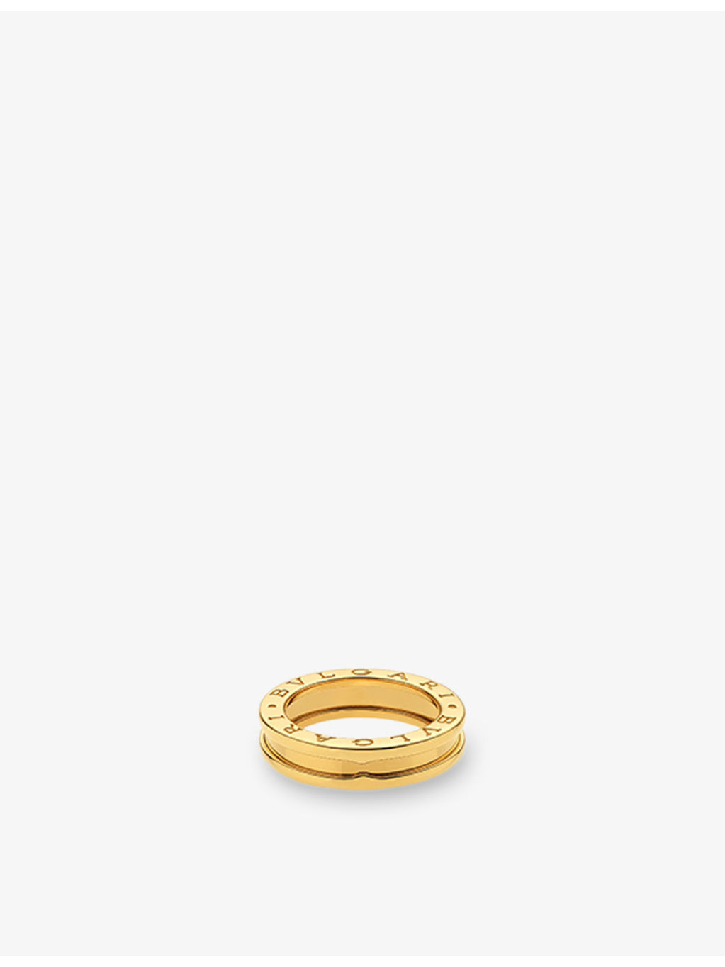 B.zero1 one-band 18ct yellow-gold ring - 4