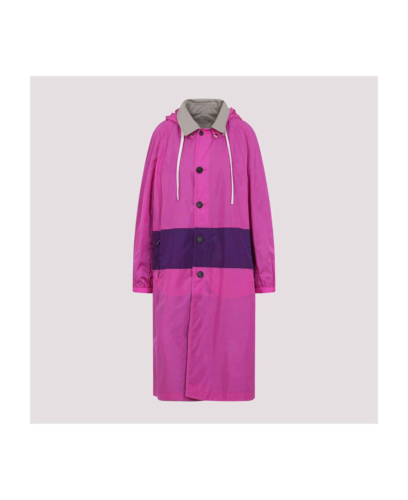 コート MiuMiu Cappuccino cotton blend reversible overcoat Miu Miu Cappuccino Cotton Blend Reversible Overcoat | REVERSIBLE