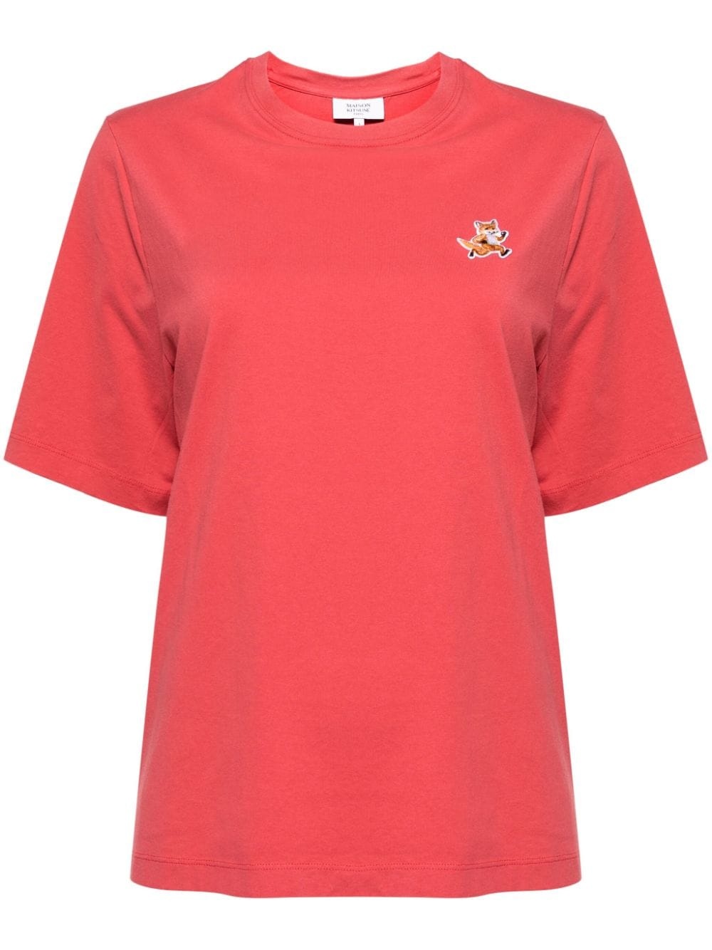 speedy fox logo patch T-shirt - 1