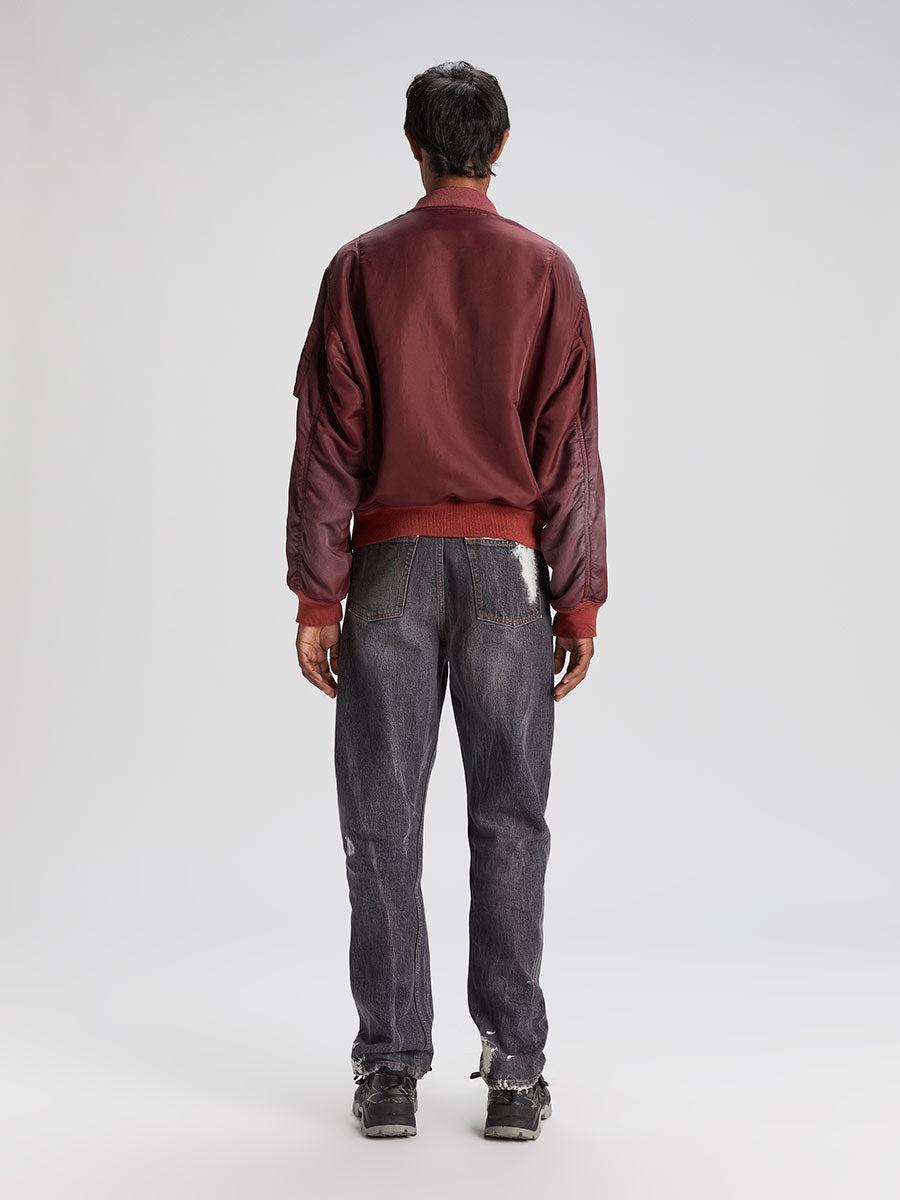 Sunburnt Bomber Jacket Polisportiva Red - 5
