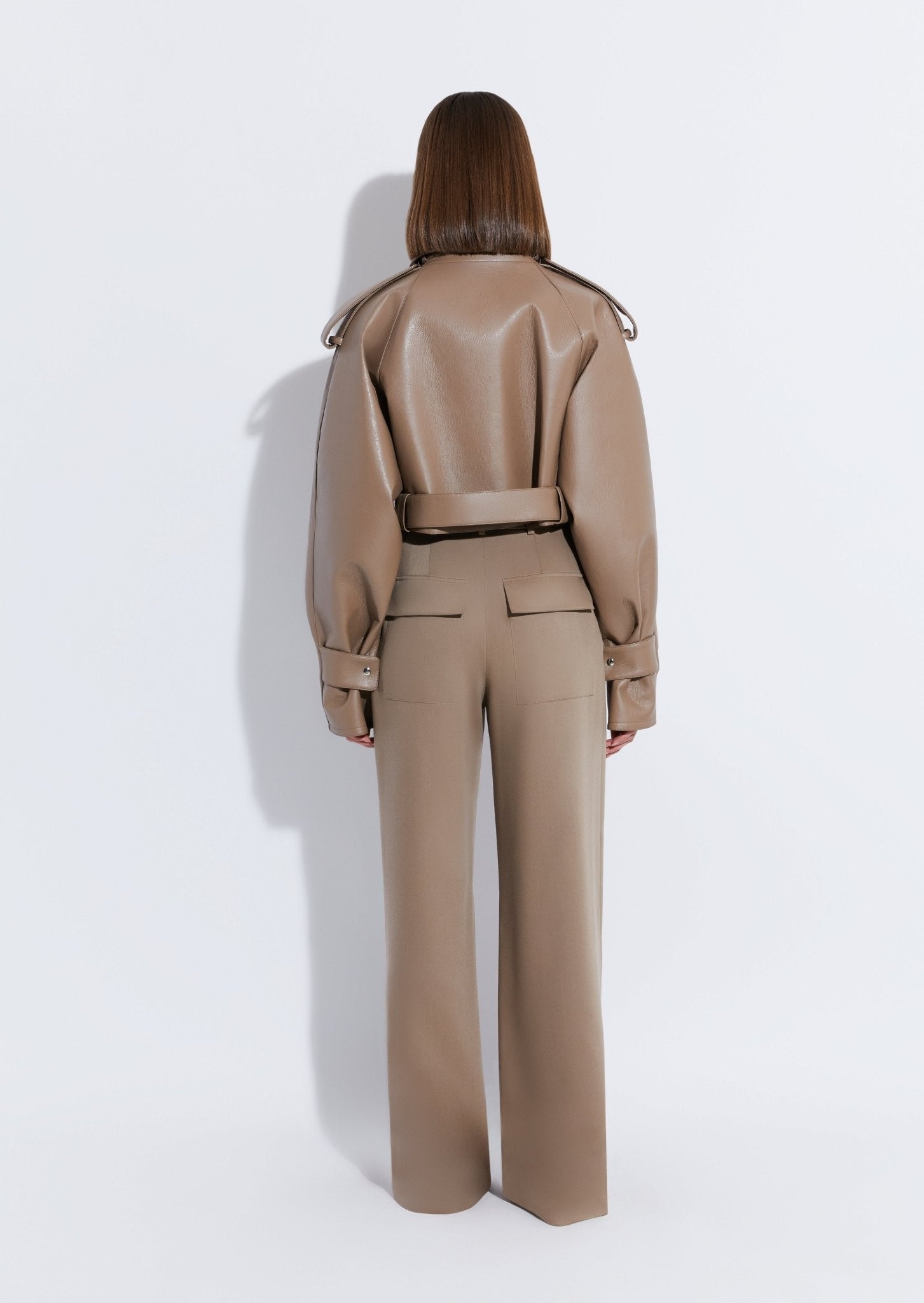Faux Leather Moto Jacket - 3
