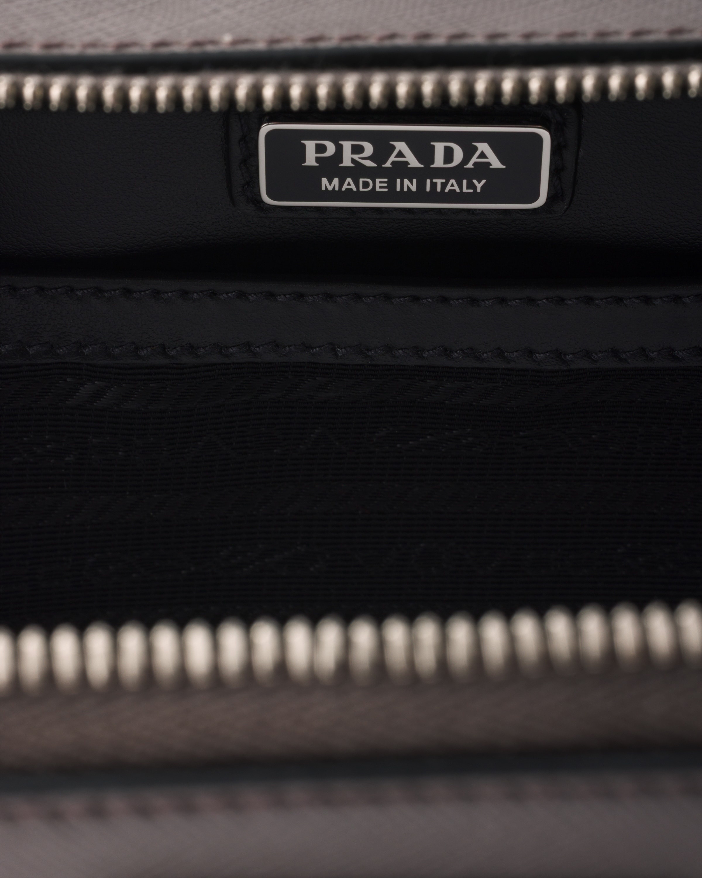 Medium Prada Brique Saffiano leather bag - 4