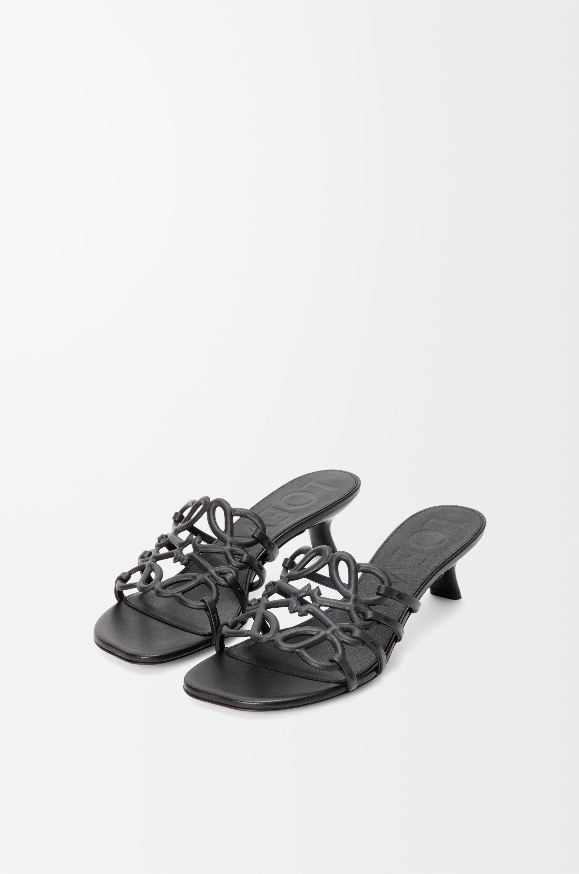 Petal Anagram slide in soft calfskin - 3