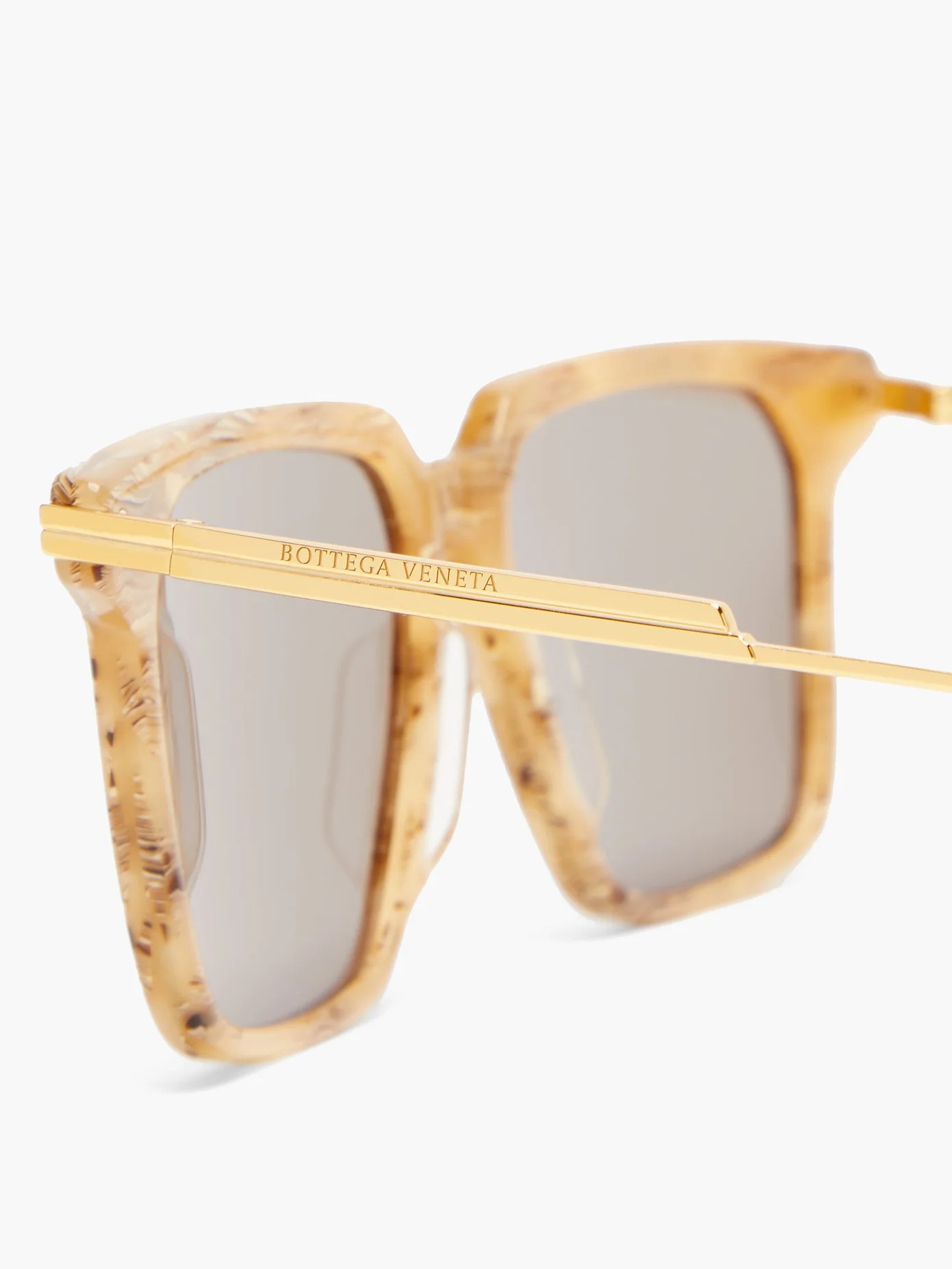 D-frame acetate and metal sunglasses - 6