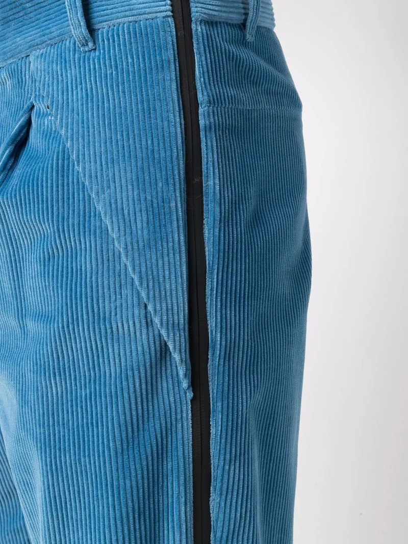 x Moncler side-zip corduroy trousers 5