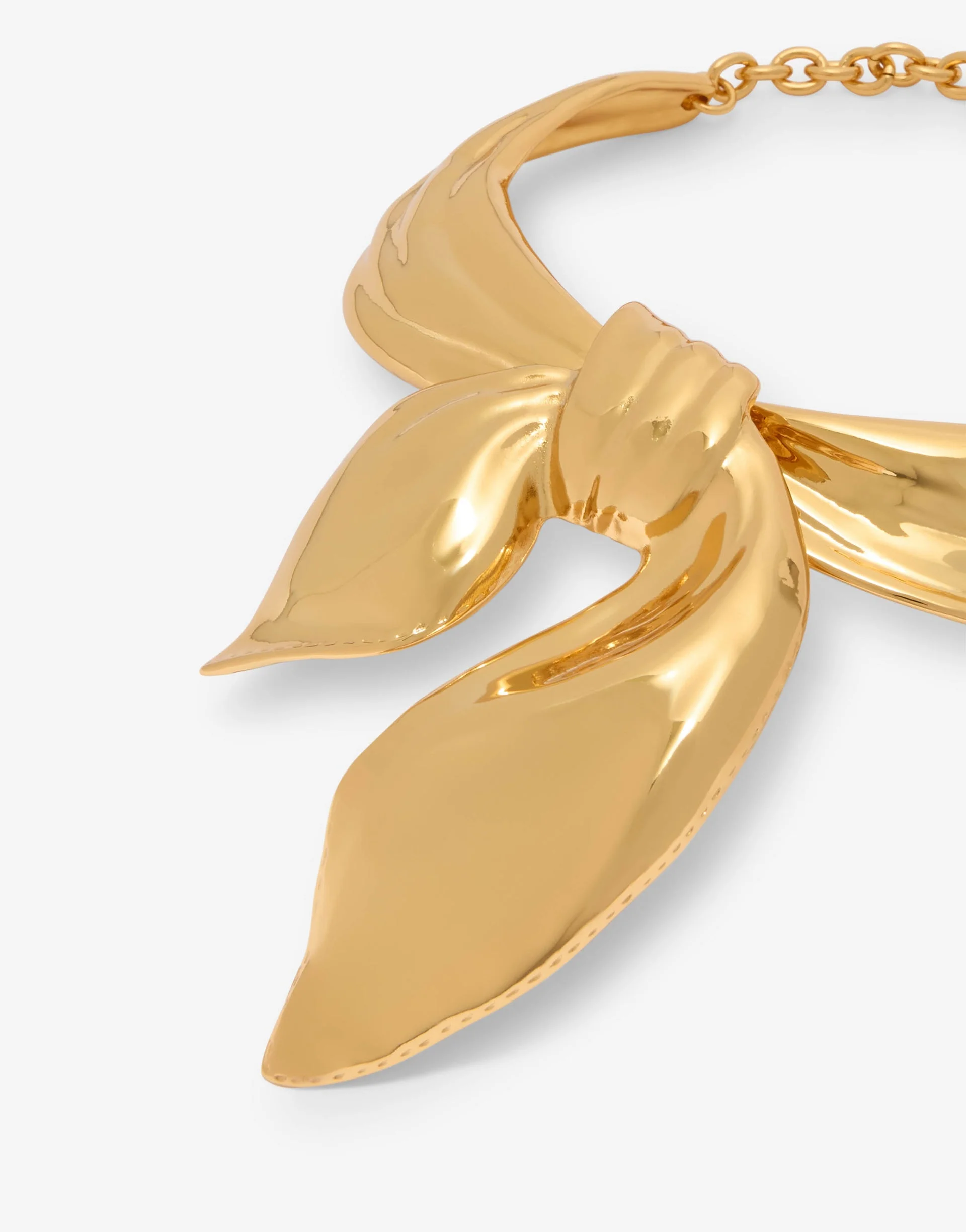BOW CHOKER NECKLACE - 1