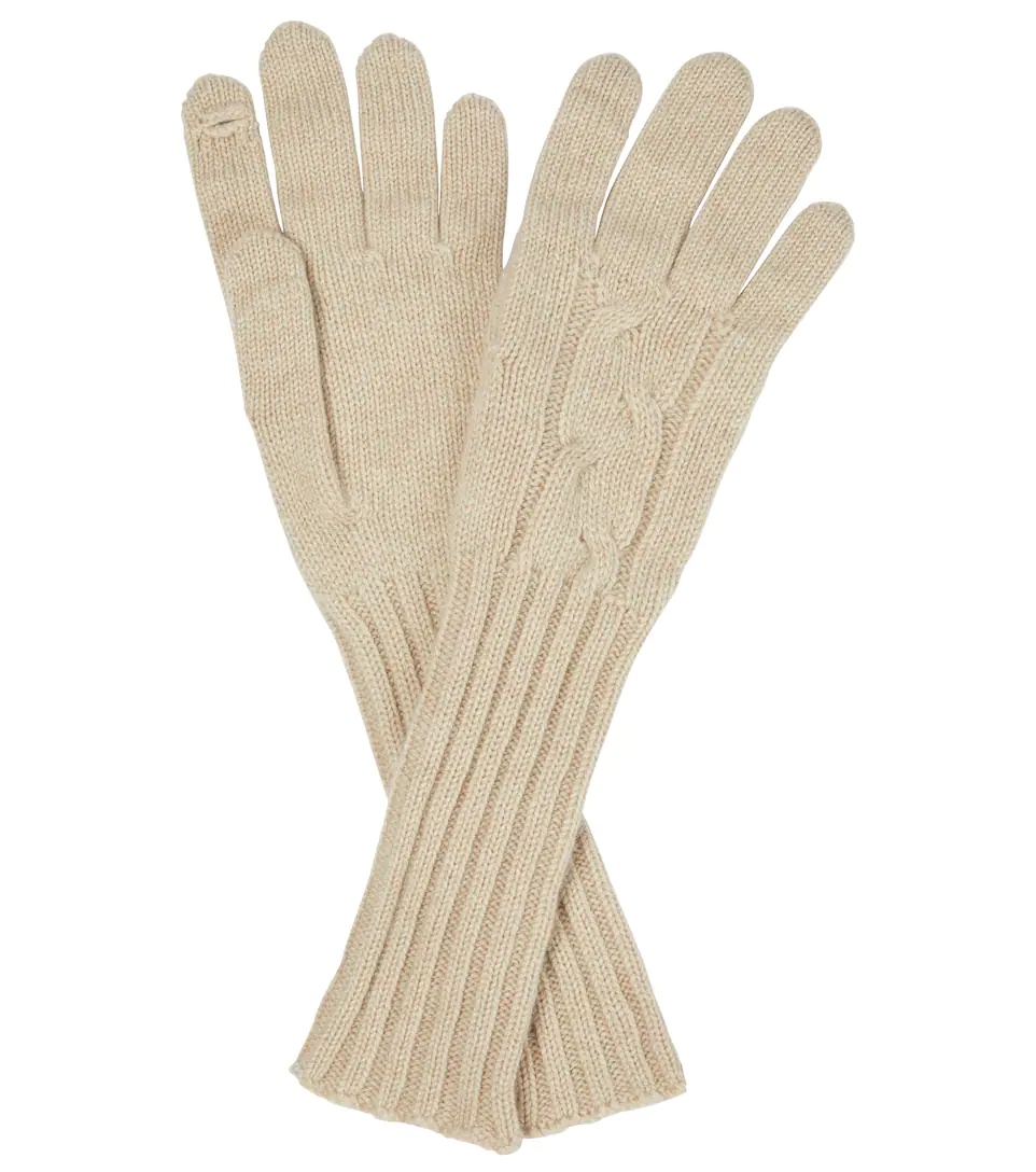 My Gloves To Touch cashmere gloves - 1