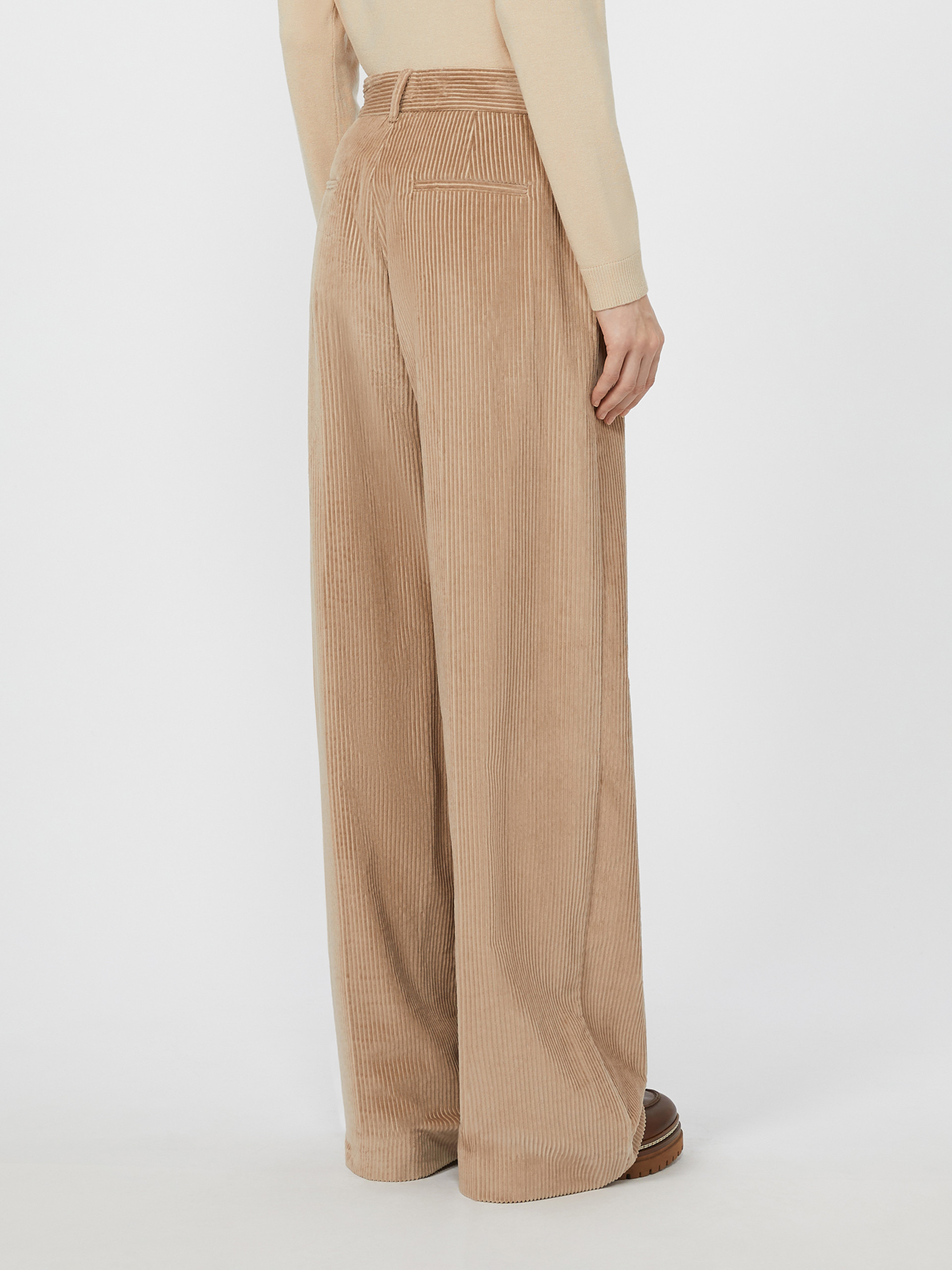 TANIA Wide-leg corduroy trousers - 4