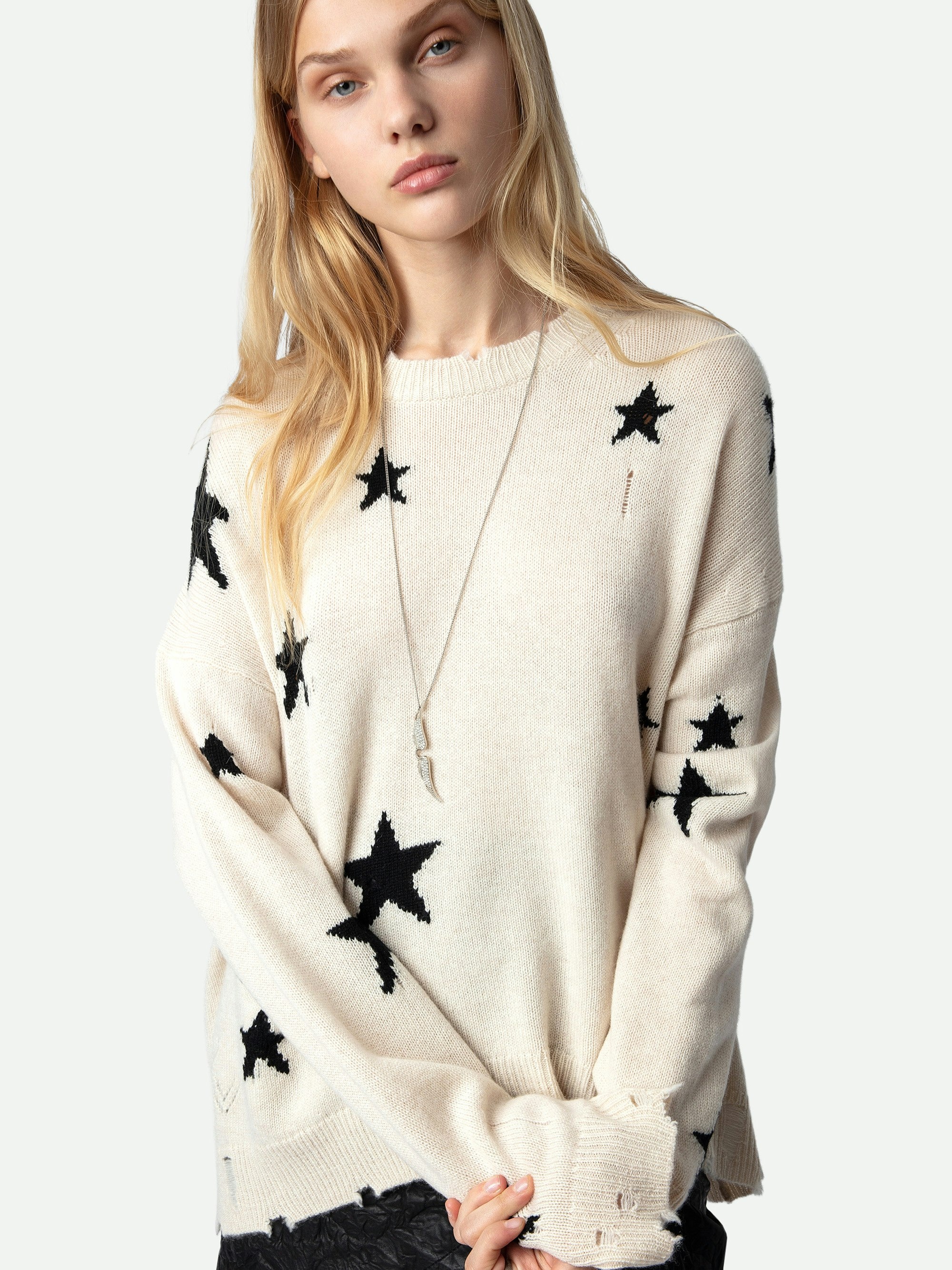 Markus Stars Cashmere Sweater - 7