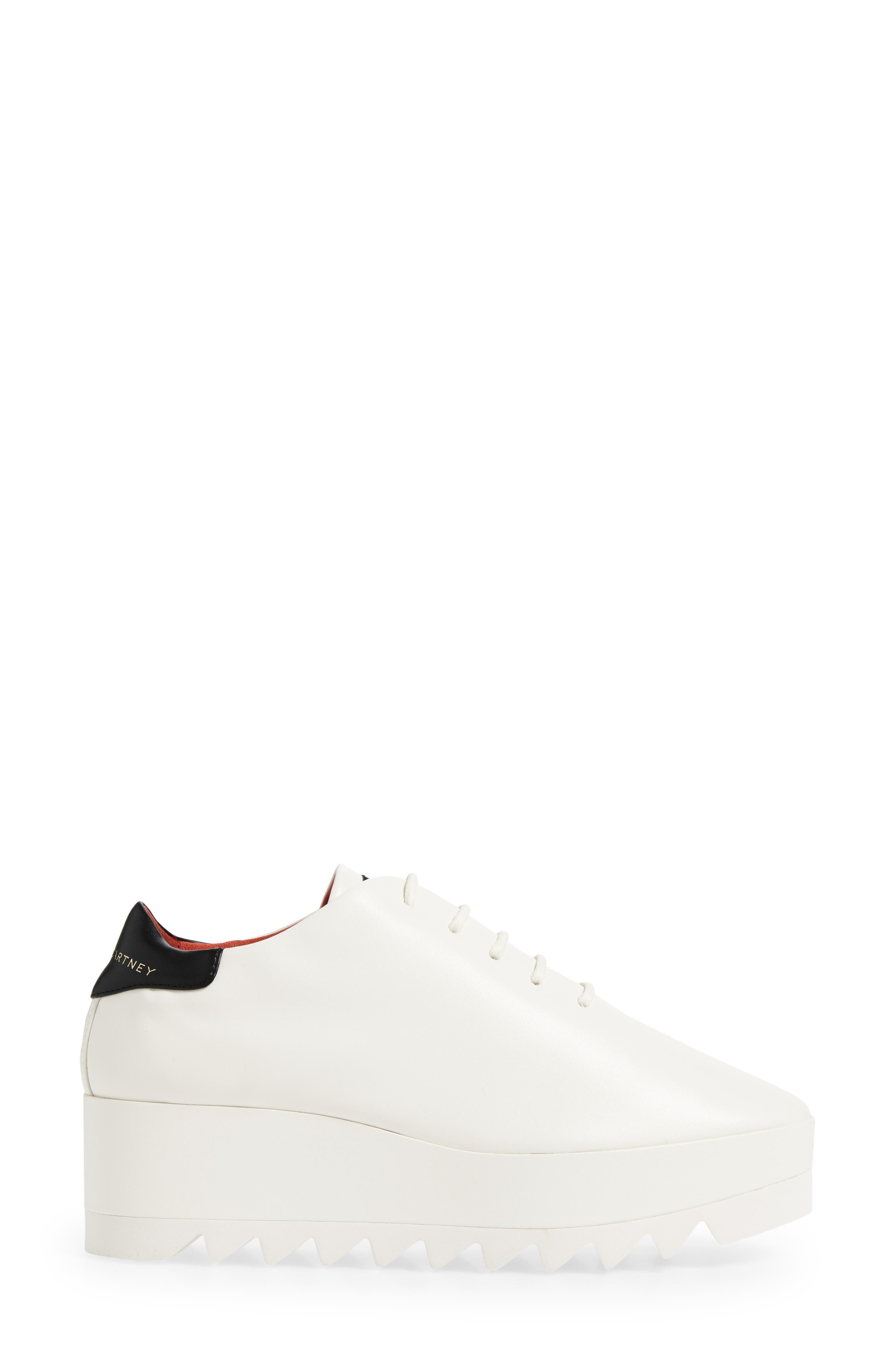Stella McCartney Sneakelyse Platform Sneaker in Ivory at Nordstrom - 3