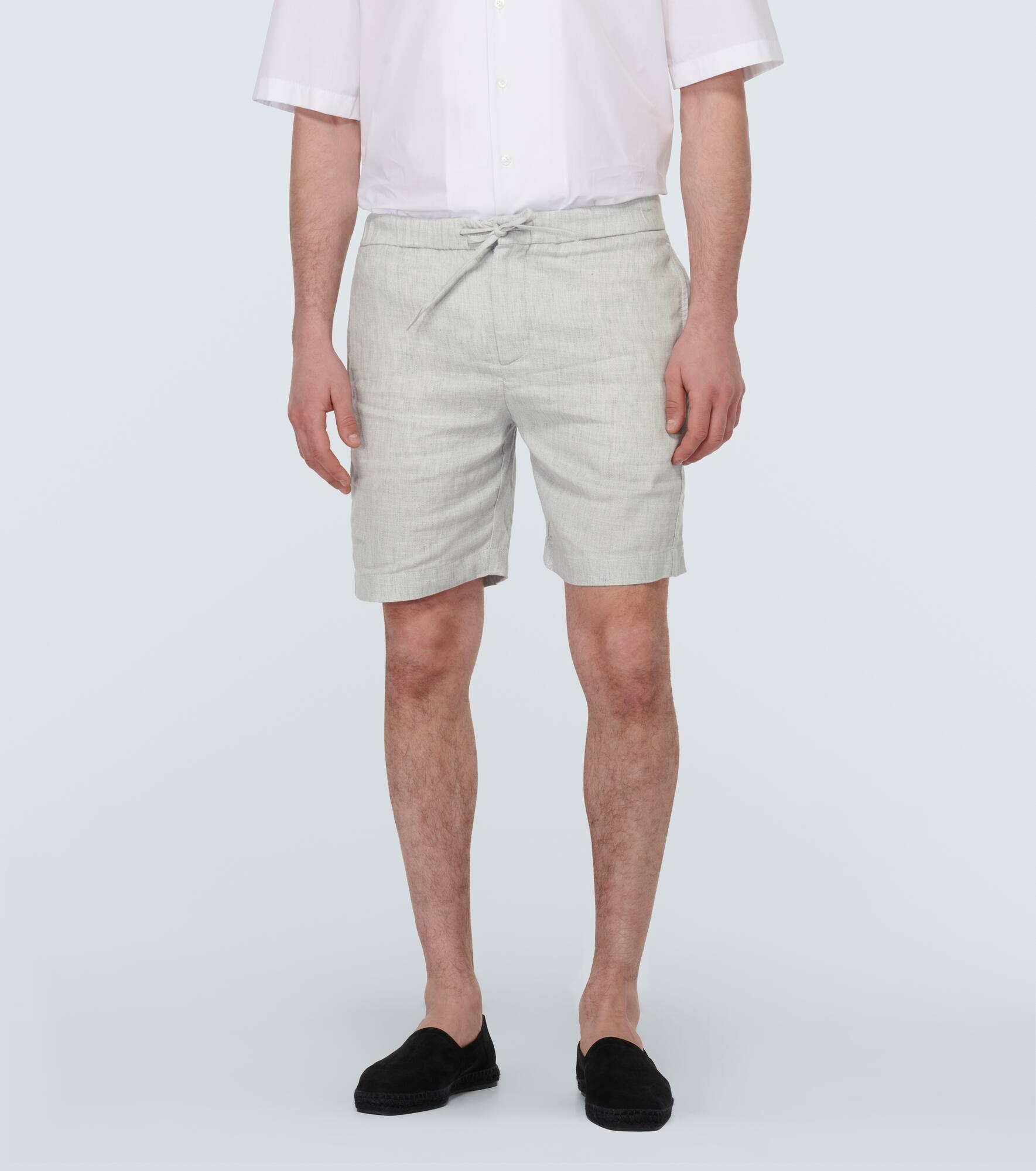 Felipe linen and cotton shorts - 3