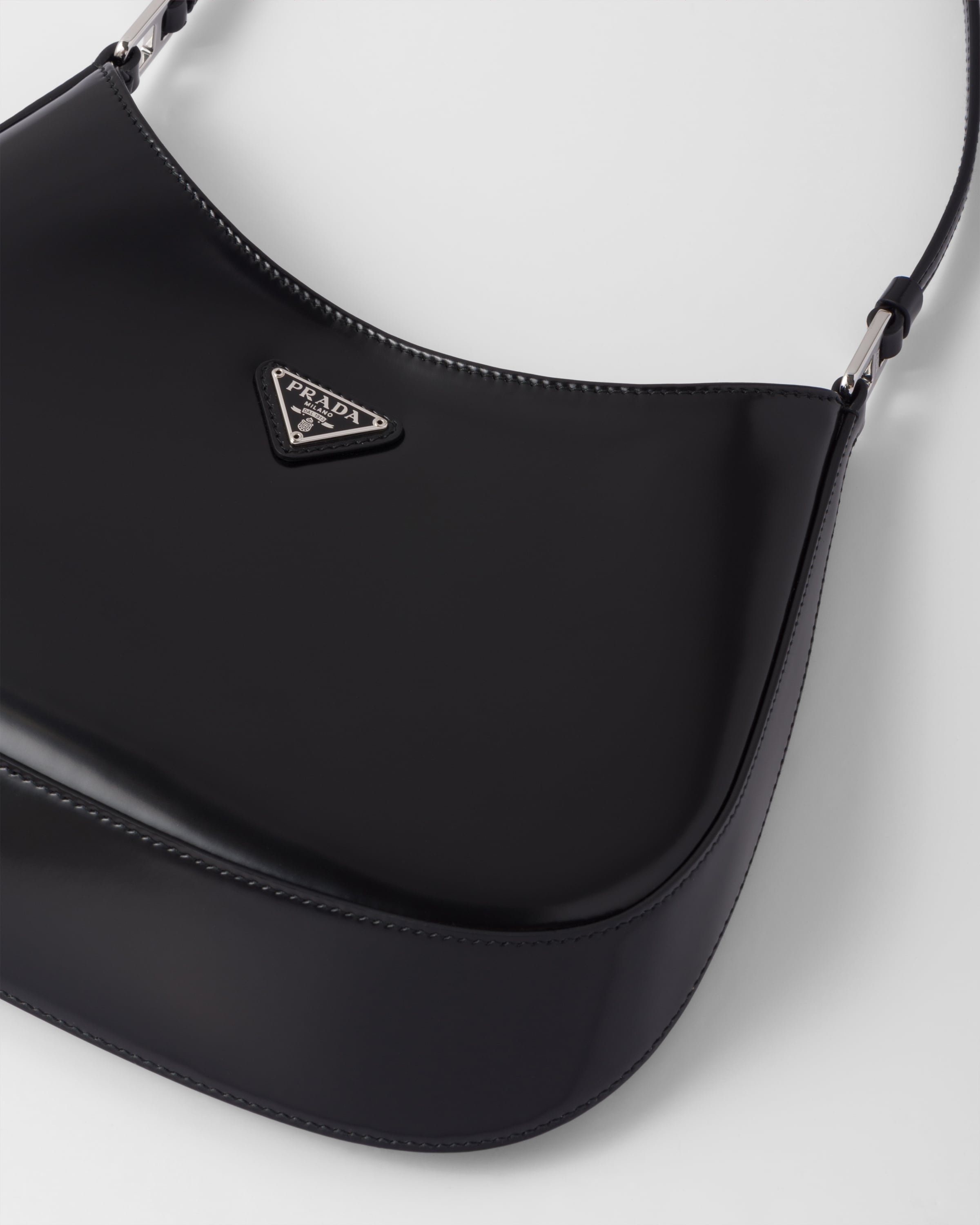 Prada Cleo brushed leather shoulder bag - 6