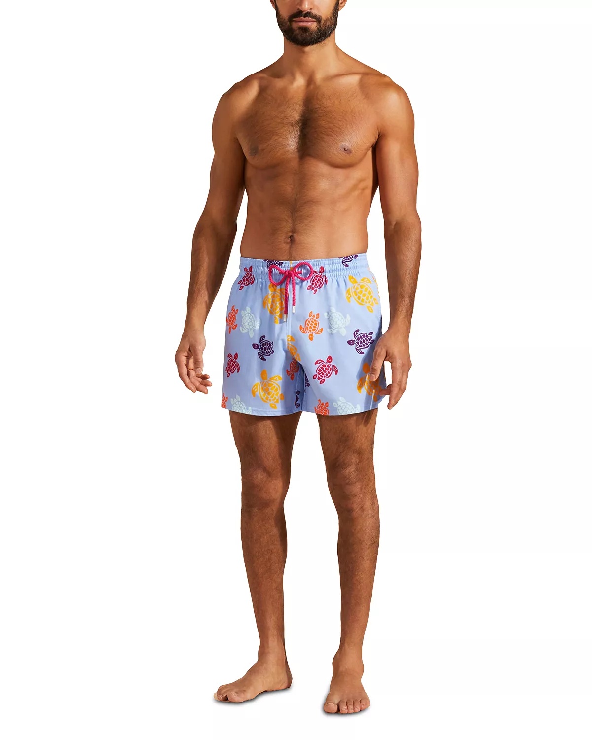 Moorise Tortues Print 5" Swim Trunks - 1