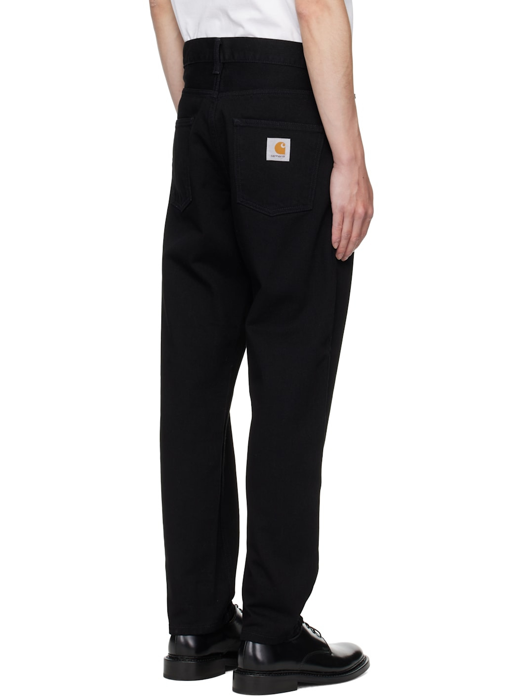 Black Single Knee Trousers - 3