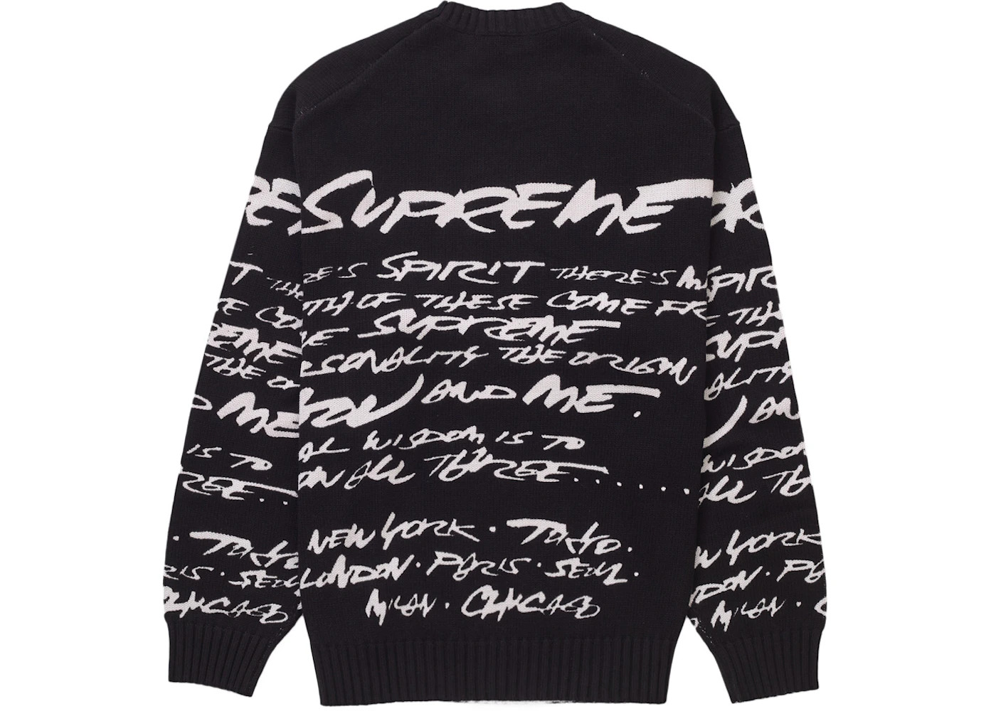 Supreme Futura Sweater Black - 2