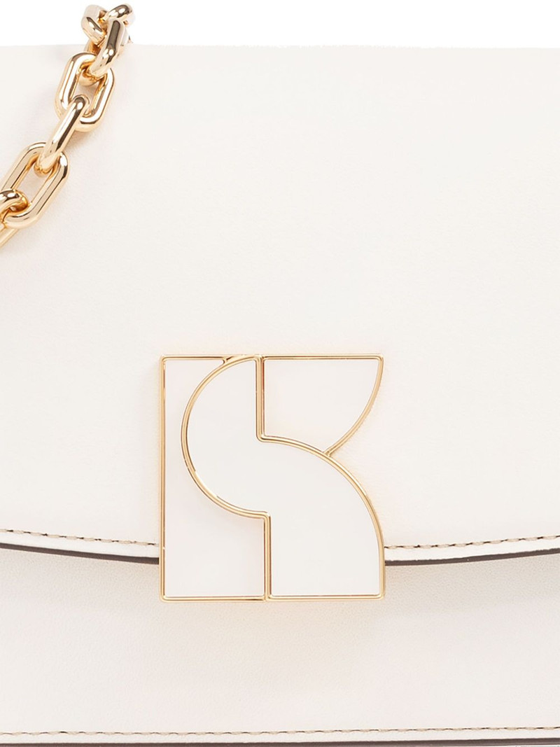 Dakota appliqué-logo cross body bag 6
