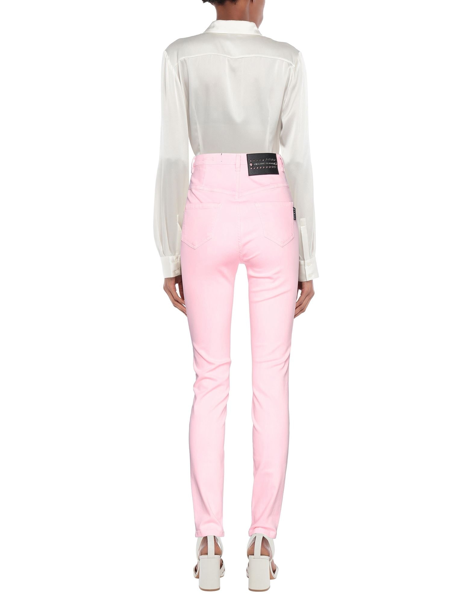 Pink Women's Denim Pants - 3