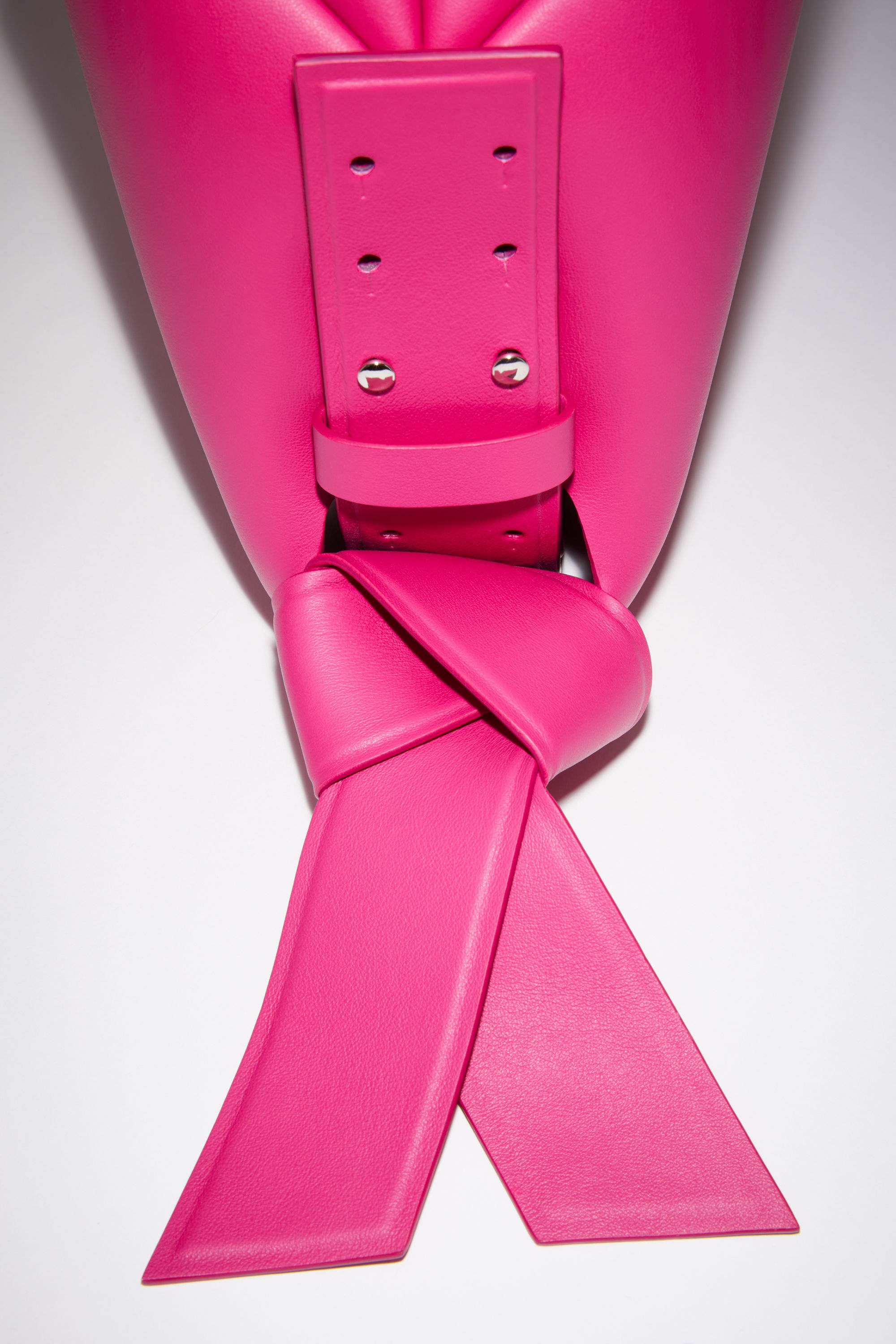 Mini shoulder bag - Fuchsia pink - 8
