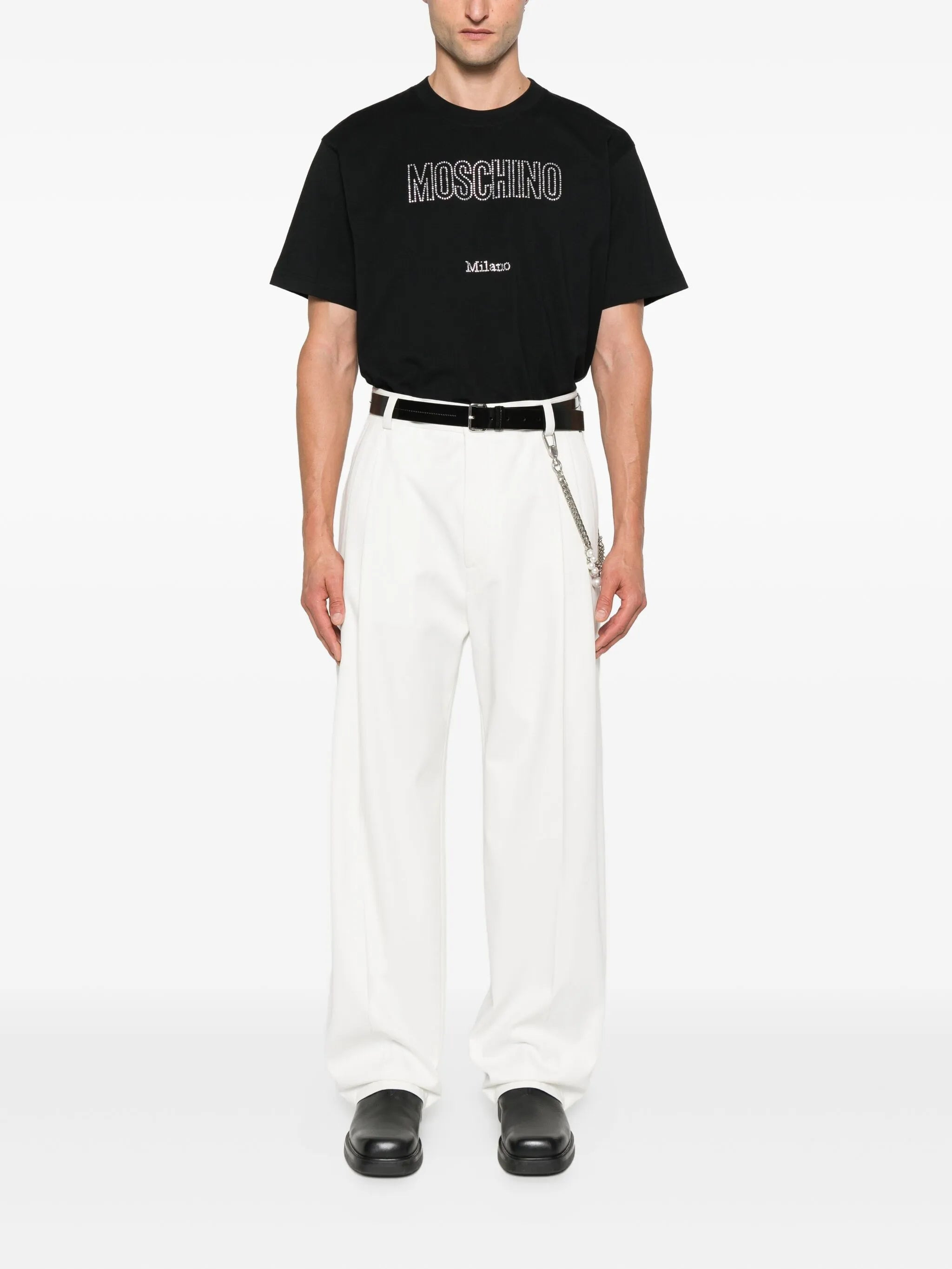 Moschino Logo-embellished T-shirt - 3